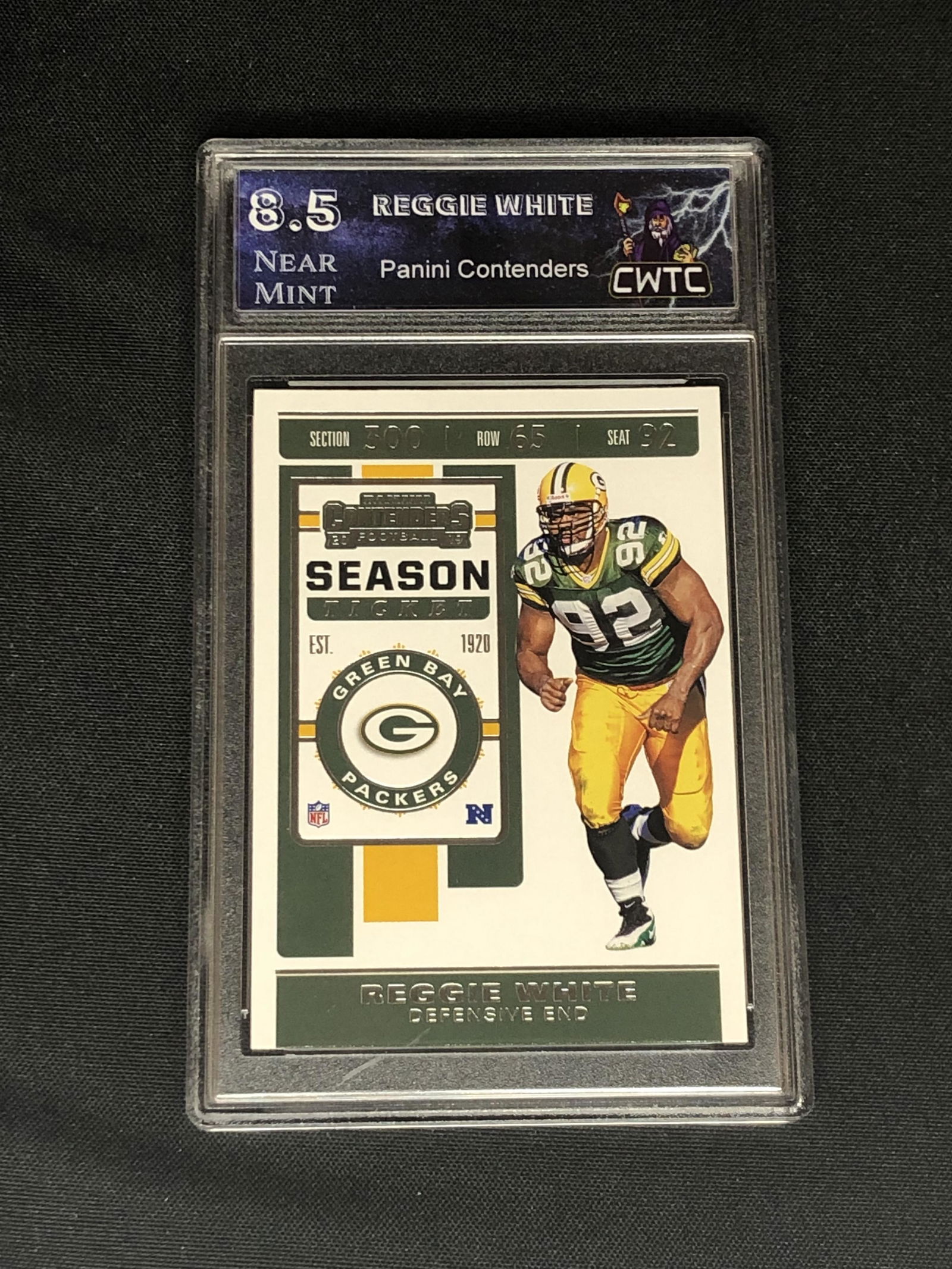 Reggie White Panini Contenders Graded CWTC 8.5 (1 of 1)