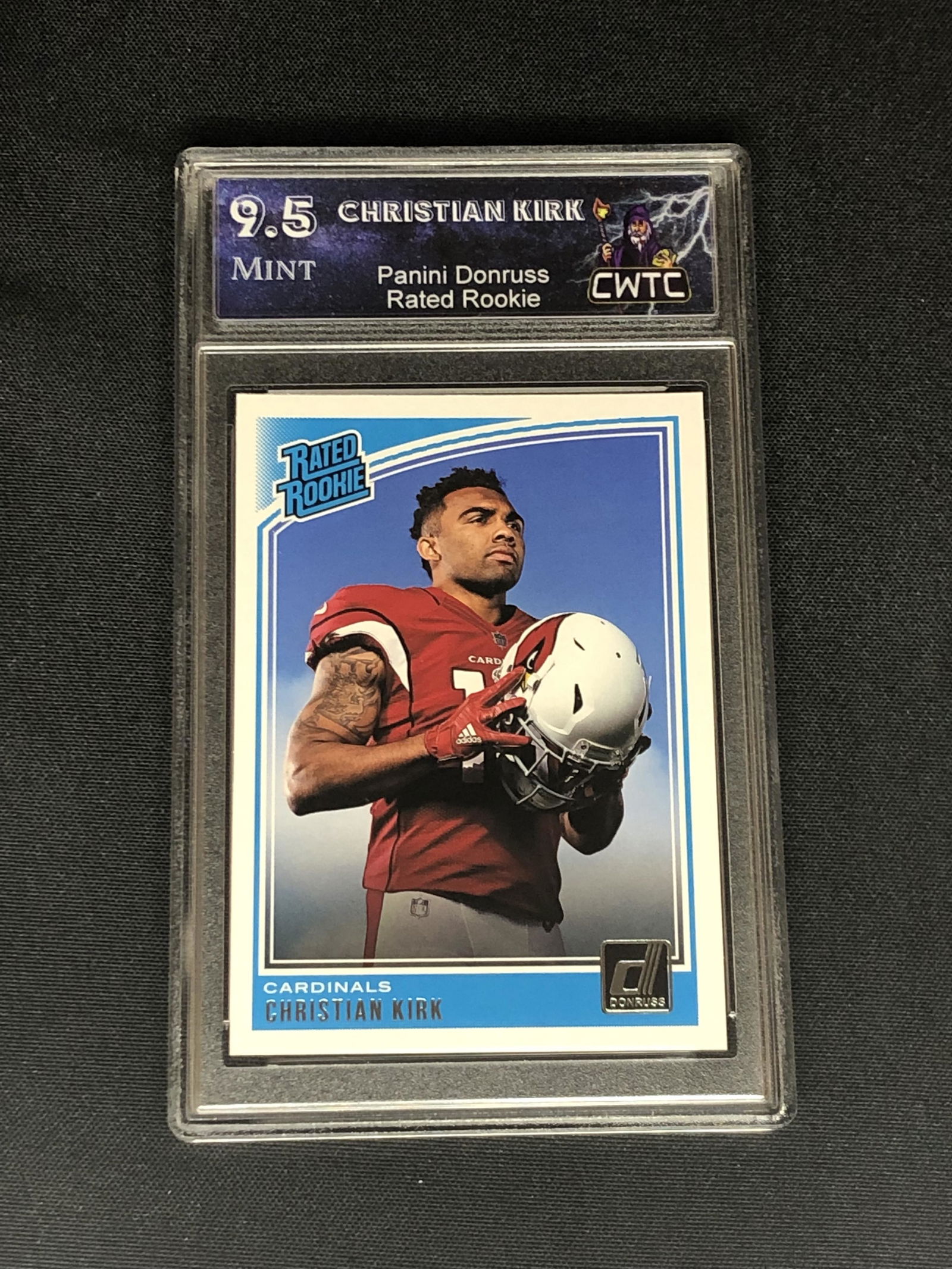 Christian Kirk Panini Donruss Rated Rookie Graded CWTC 9.5 (1 of 1)