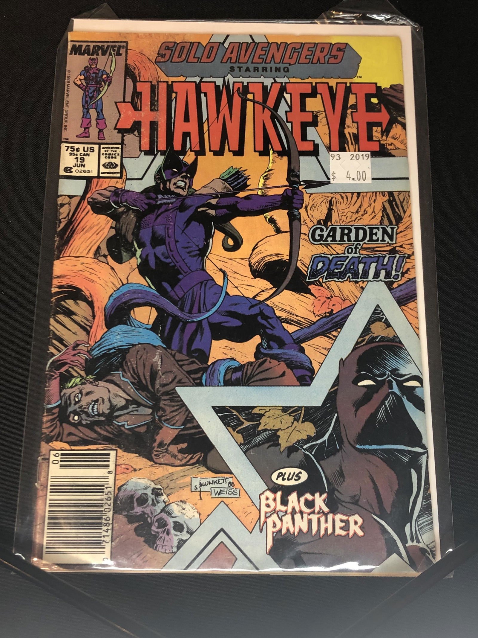 Marvel Hawkeye Collectible Comic Book (1 of 1)