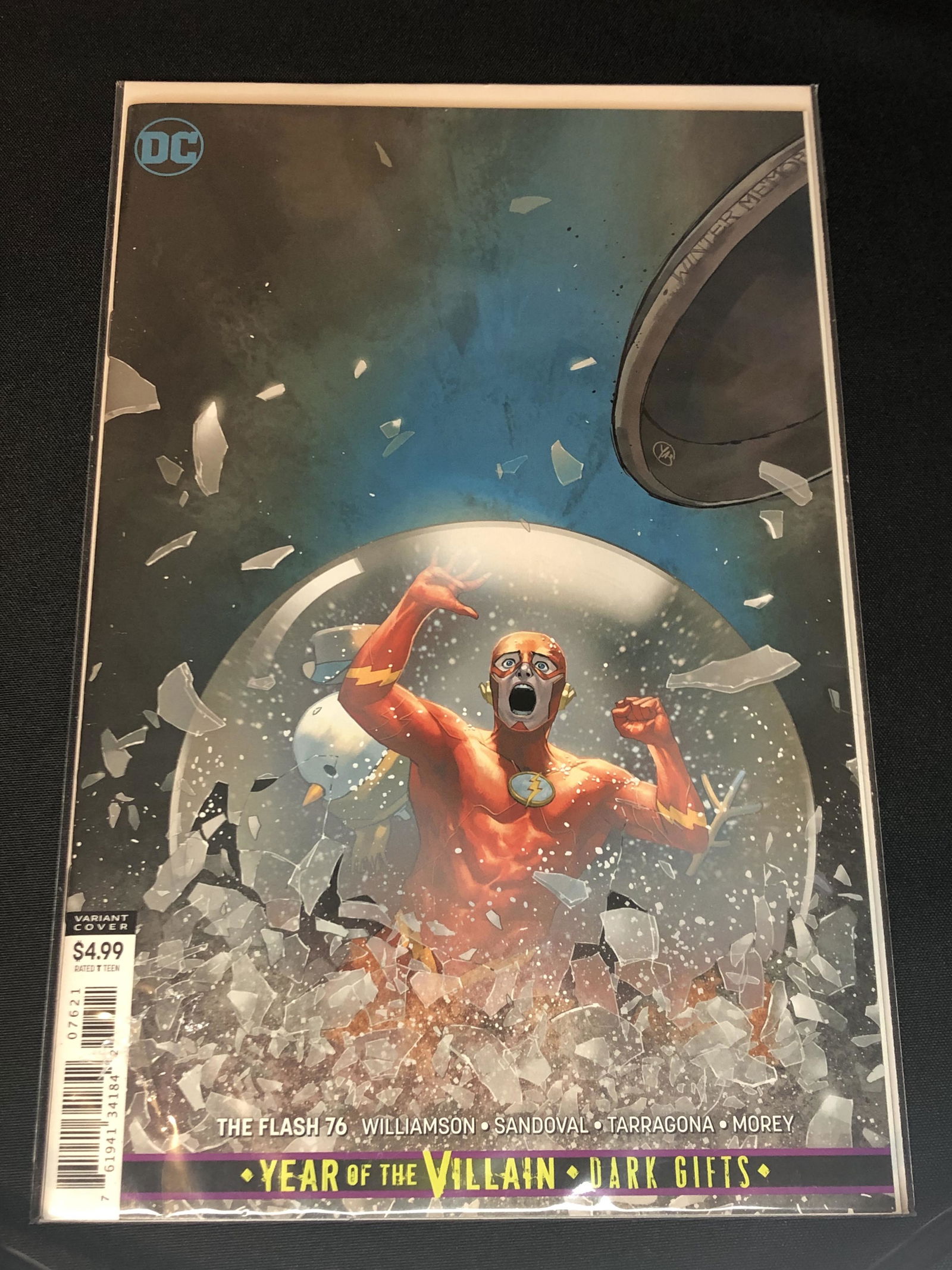 DC The Flash Collectible Comic Book (1 of 1)