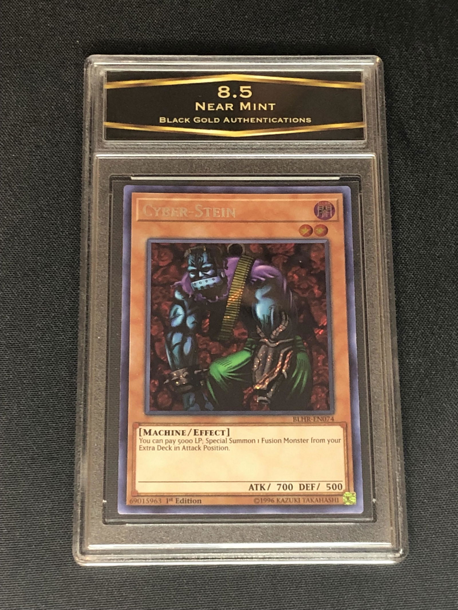 Cyber-Stein Prismatic Secret Rare Graded BGA 8.5: Cyber-Stein Prismatic Secret Rare Graded BGA 8.5