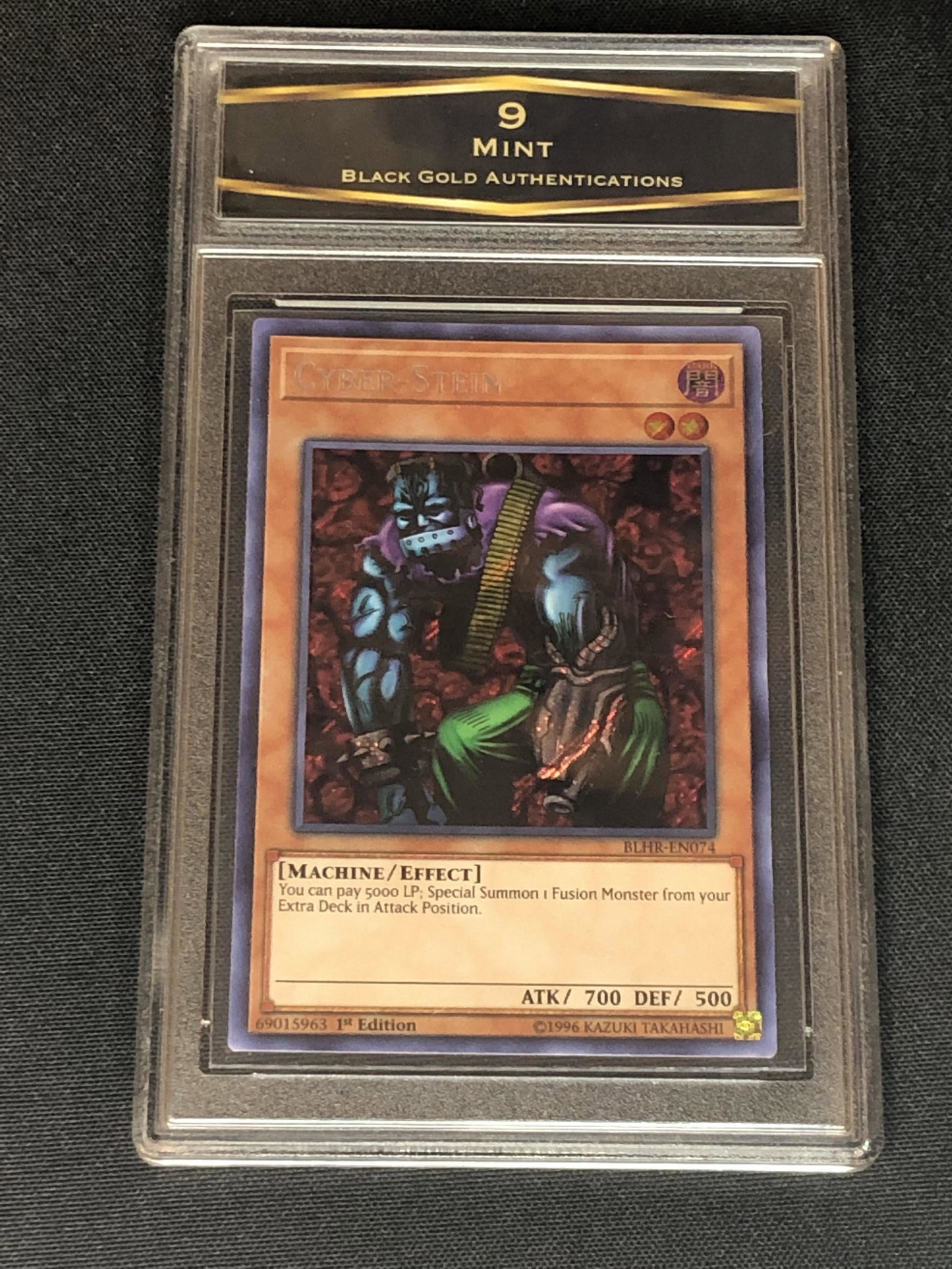 Cyber-Stein Prismatic Secret Rare Graded BGA 9: Cyber-Stein Prismatic Secret Rare Graded BGA 9