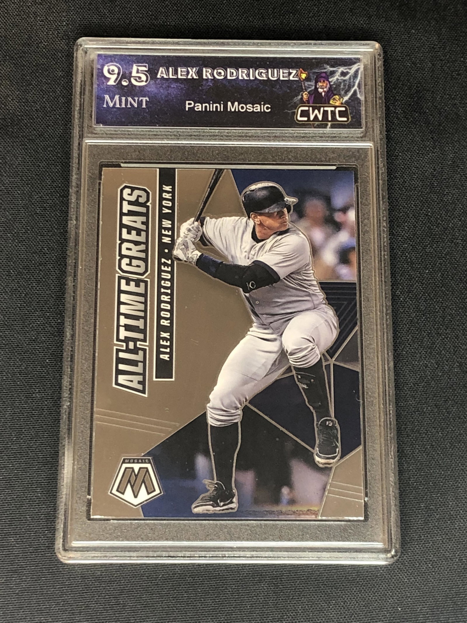 Alex Rodriguez Panini Mosaic Graded CWTC 9.5: Alex Rodriguez Panini Mosaic Graded CWTC 9.5