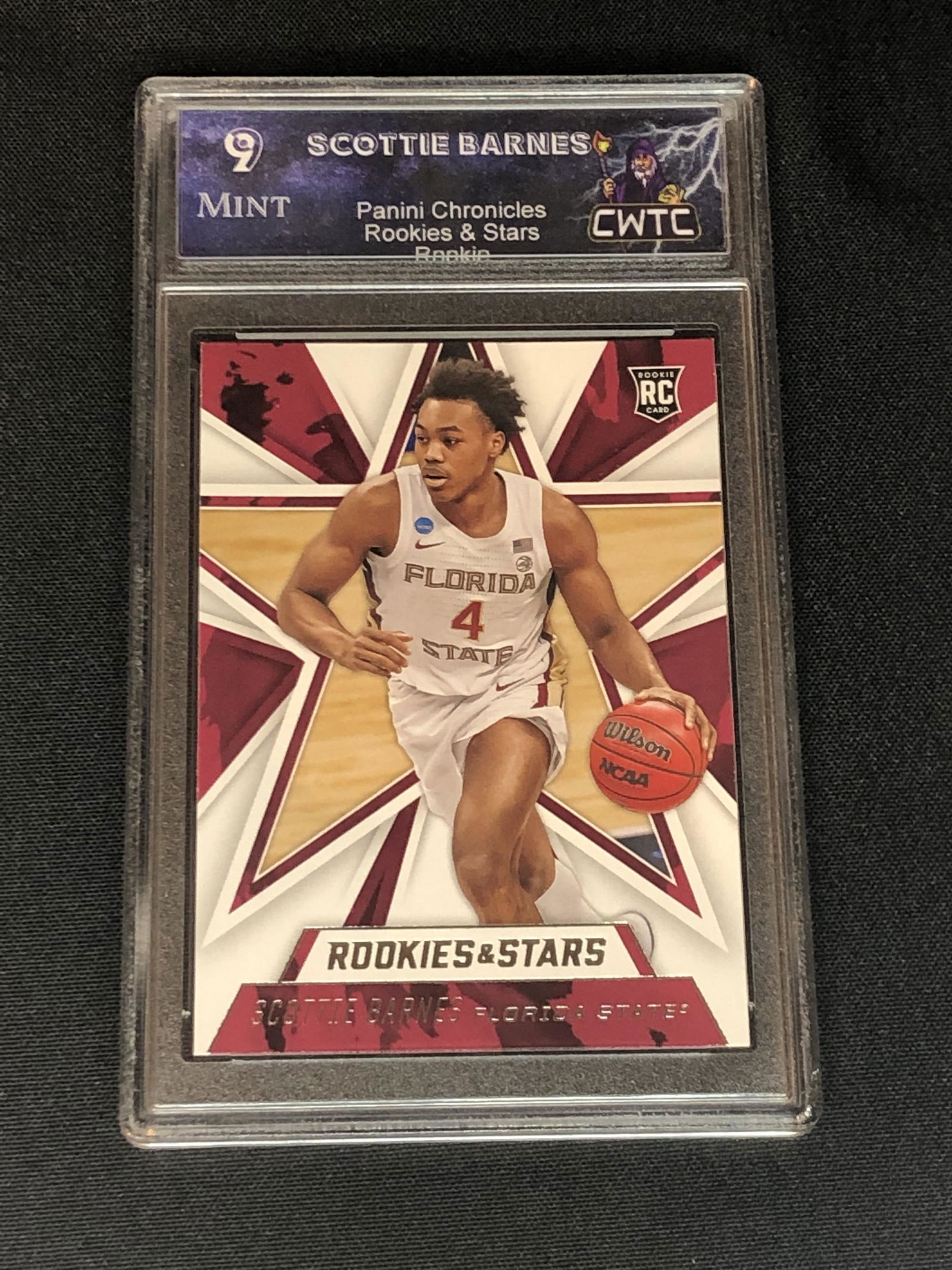 Scottie Barnes Panini Rookie Graded CWTC 9 (1 of 1)