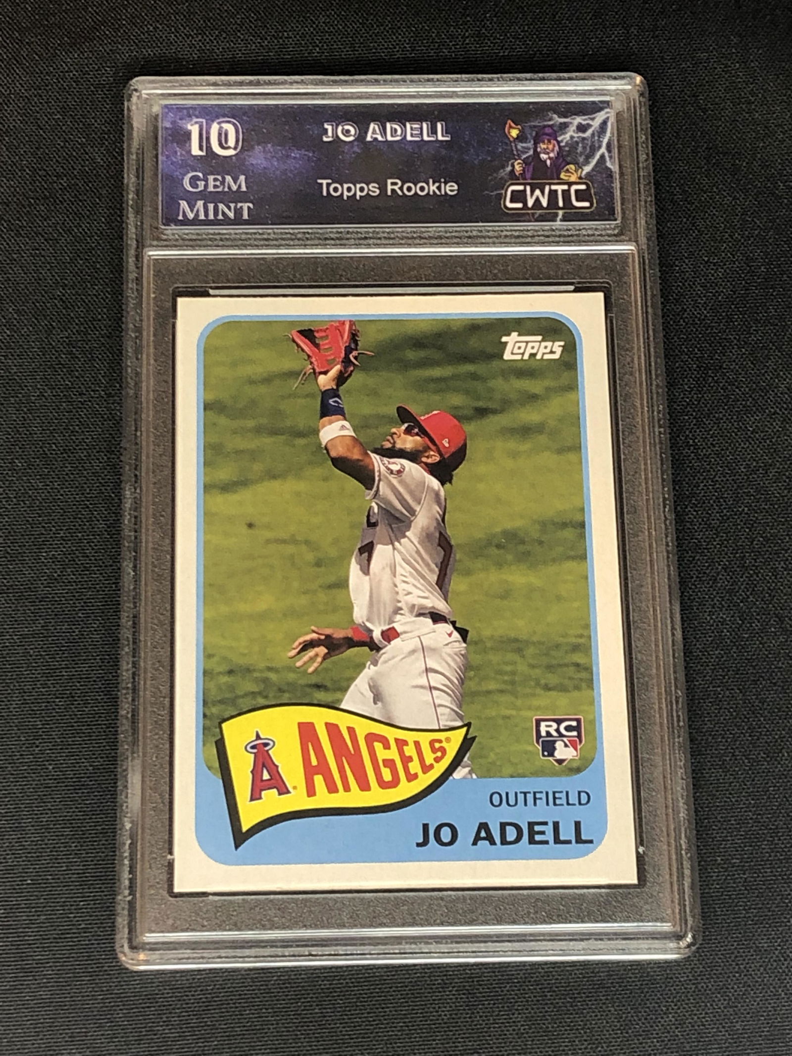 Jo Adell Topps Rookie Graded CWTC 10 (1 of 1)