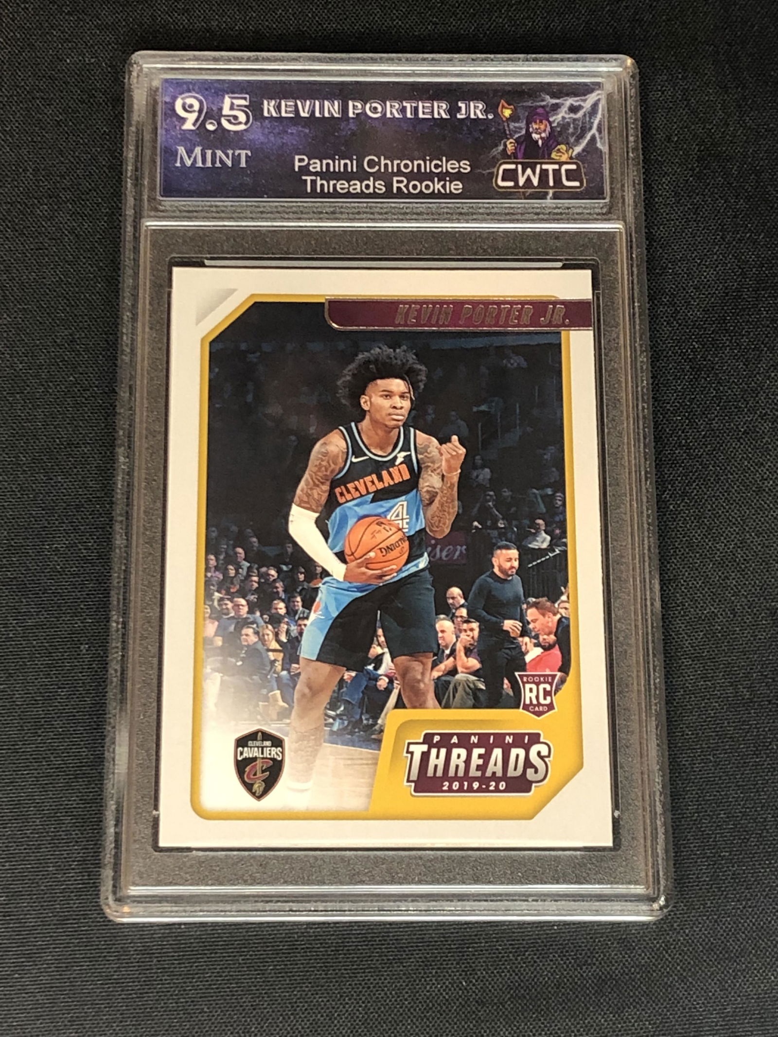 Kevin Porter JR Panini Threads Rookie Graded CWTC 9.5 (1 of 1)