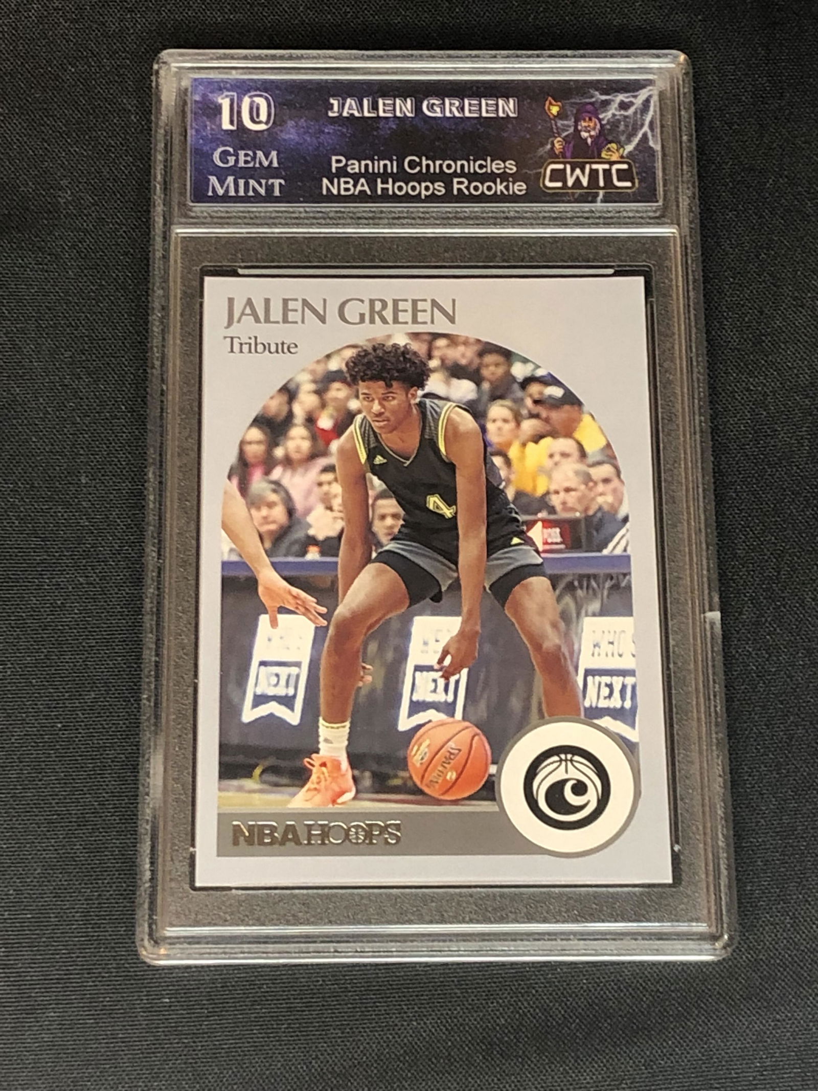 Jalen Green NBA Hoops Rookie Graded CWTC 10 (1 of 1)