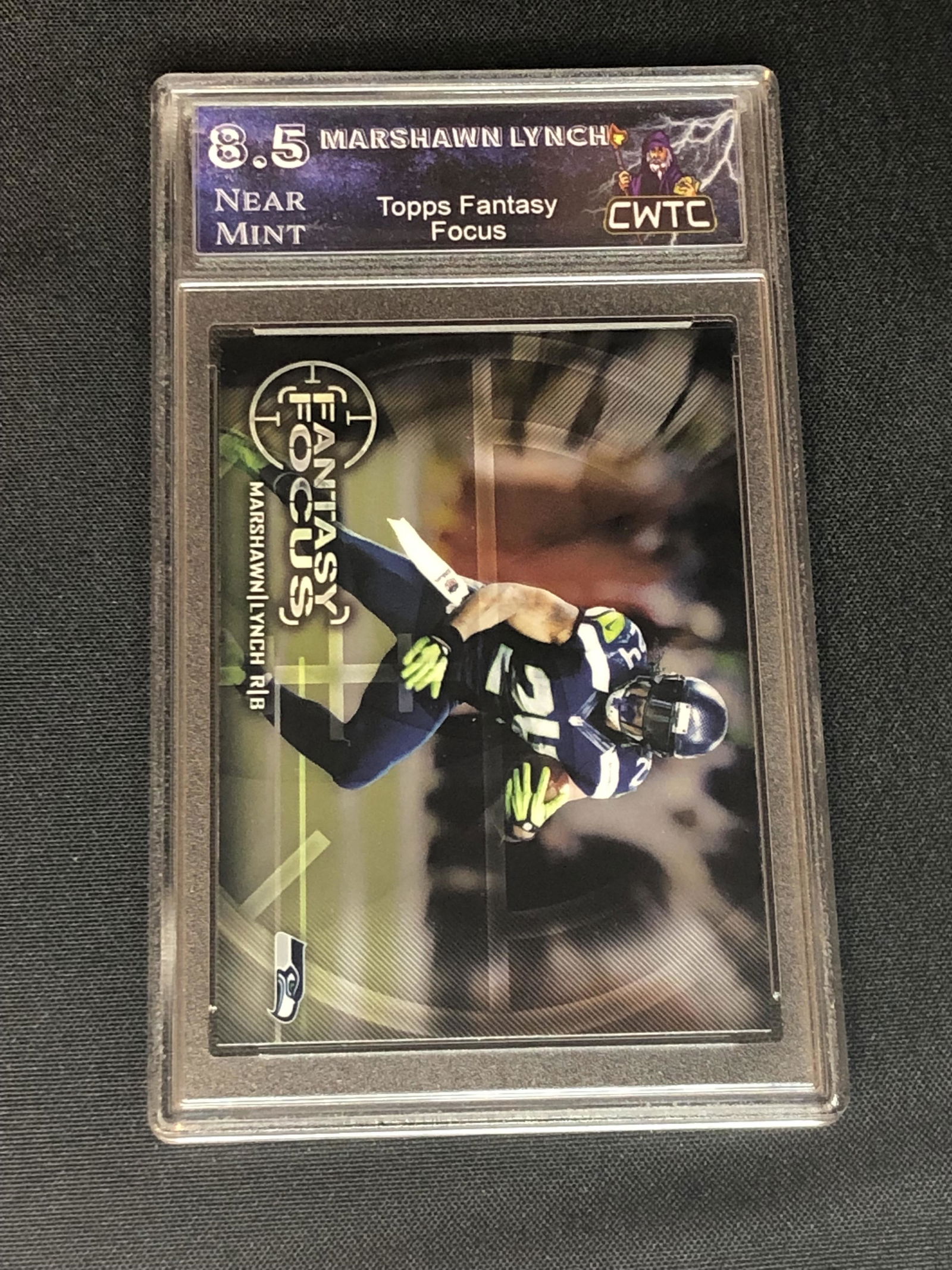 Marshawn Lynch Topps Fantasy Focus Graded CWTC 8.5 (1 of 1)