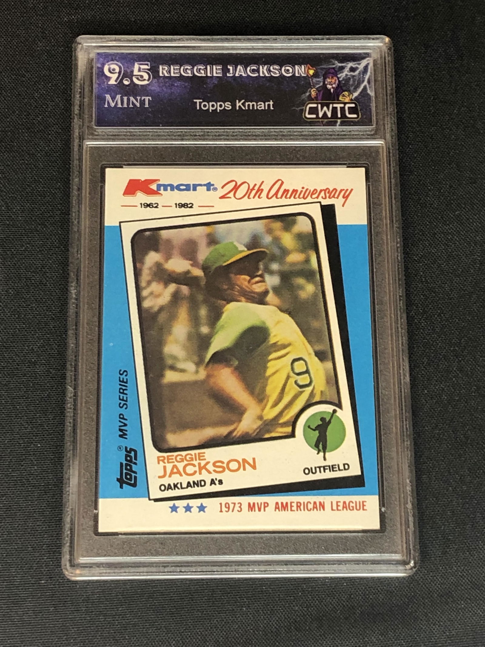 Reggie Jackson Topps Kmart Graded CWTC 9.5 (1 of 1)