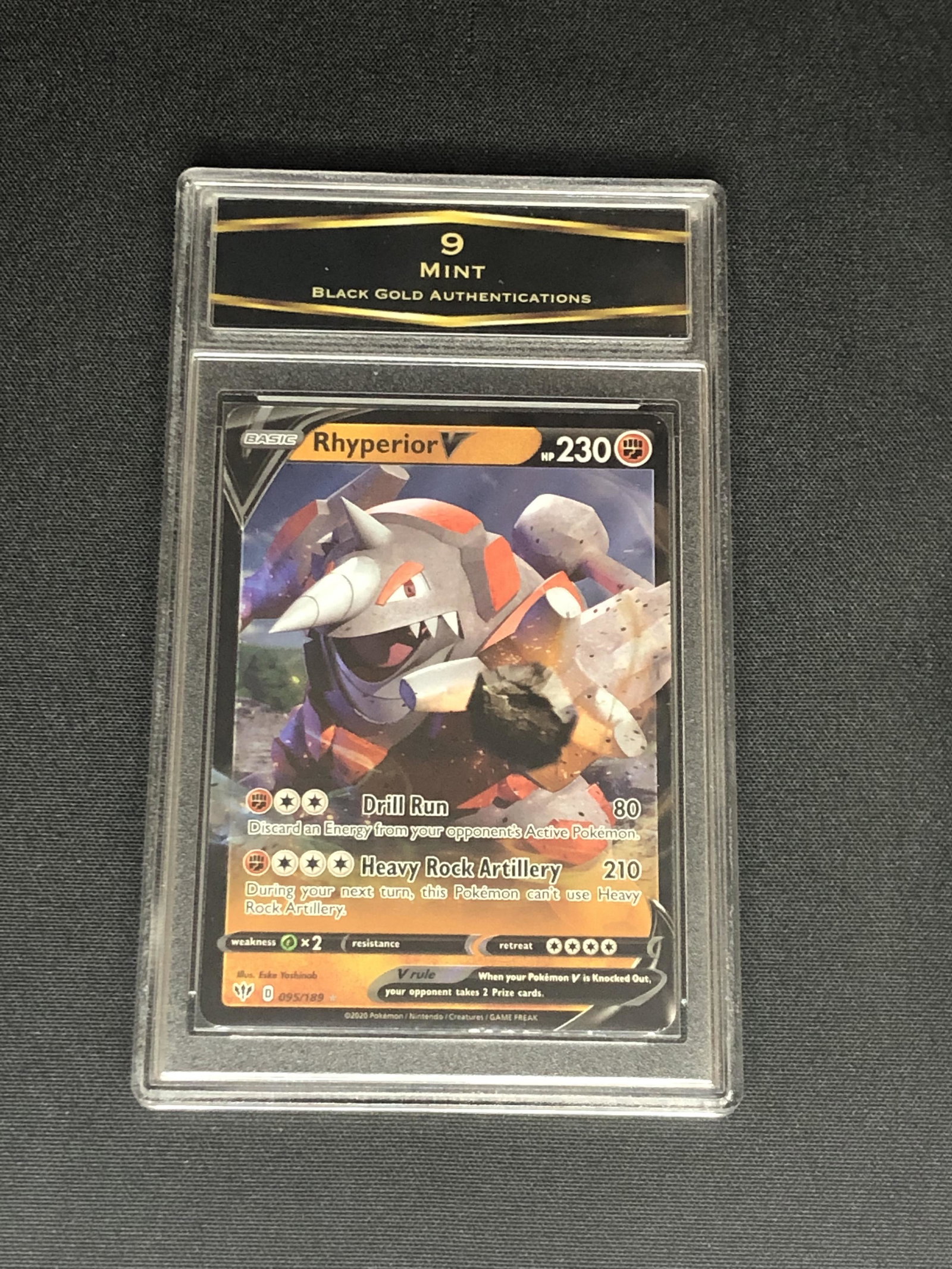 Rhyperior V Graded BGA 9 (1 of 1)