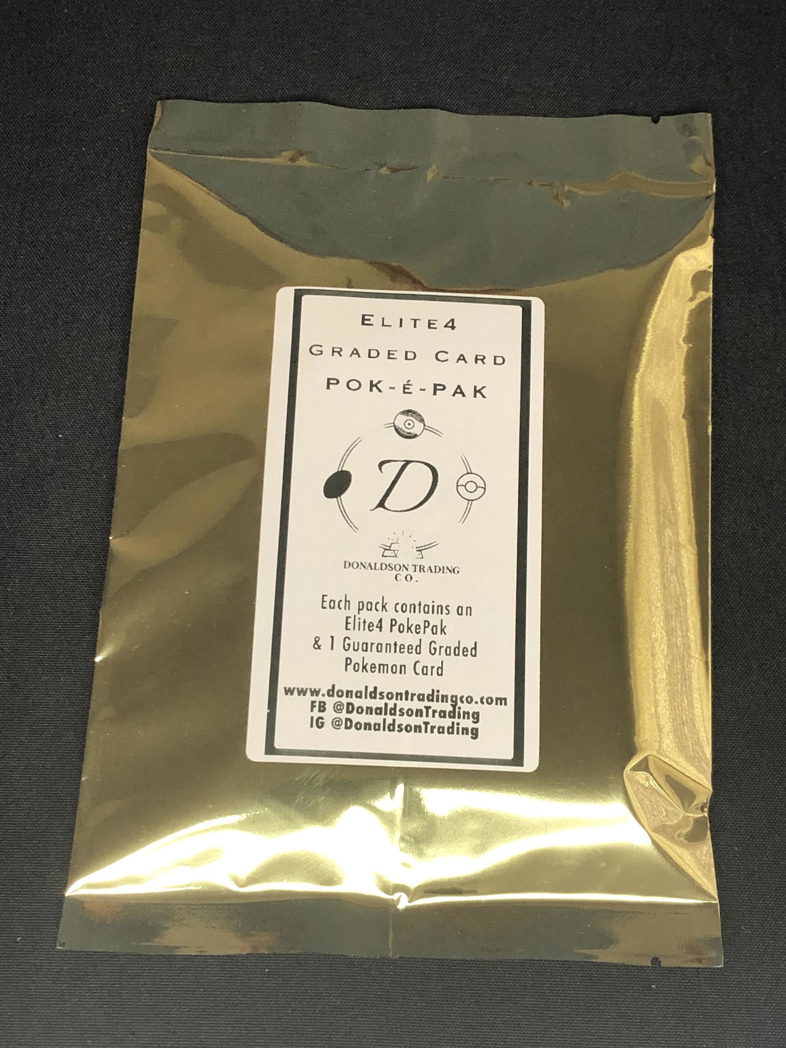 Elite4 Graded Pokemon Card Pack!! Guaranteed Slab! (1 of 1)