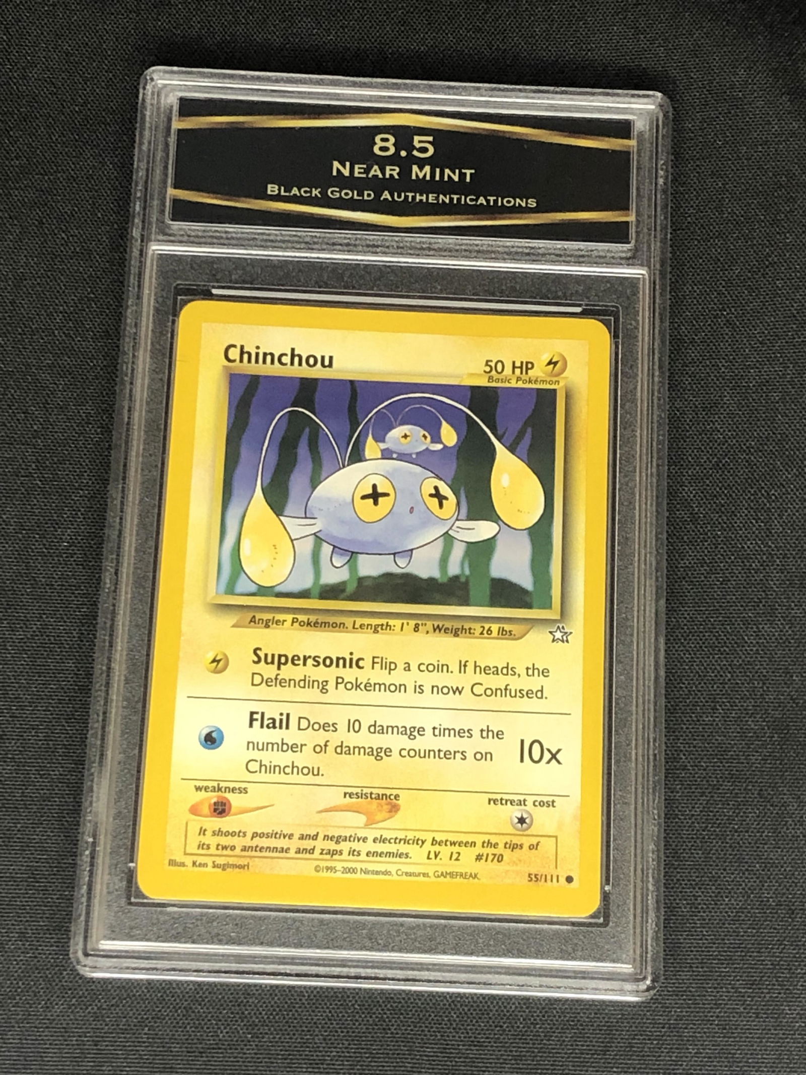 Vintage Neo-Genesis Graded BGA 8.5: Vintage Neo-Genesis Graded BGA 8.5