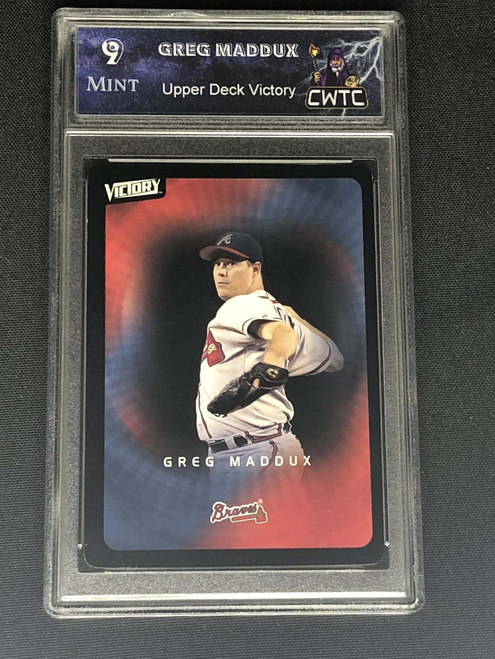 Greg Maddux Upper Deck Graded CWTC 9 (1 of 1)
