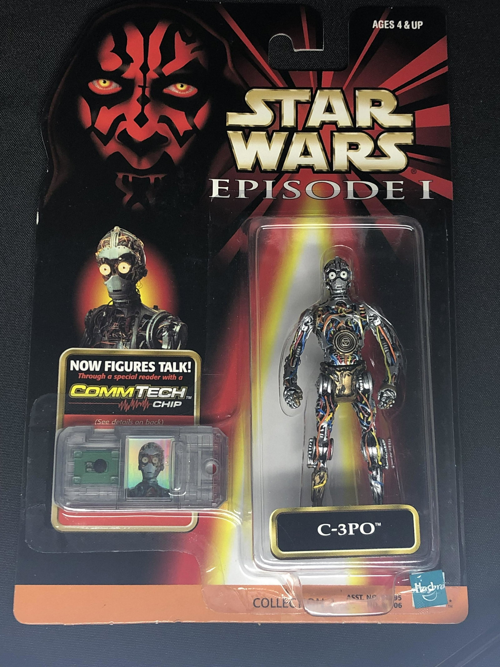 Vintage Hasbro Star Wars Episode 1 C-3PO: Vintage Hasbro Star Wars Episode 1 C-3PO