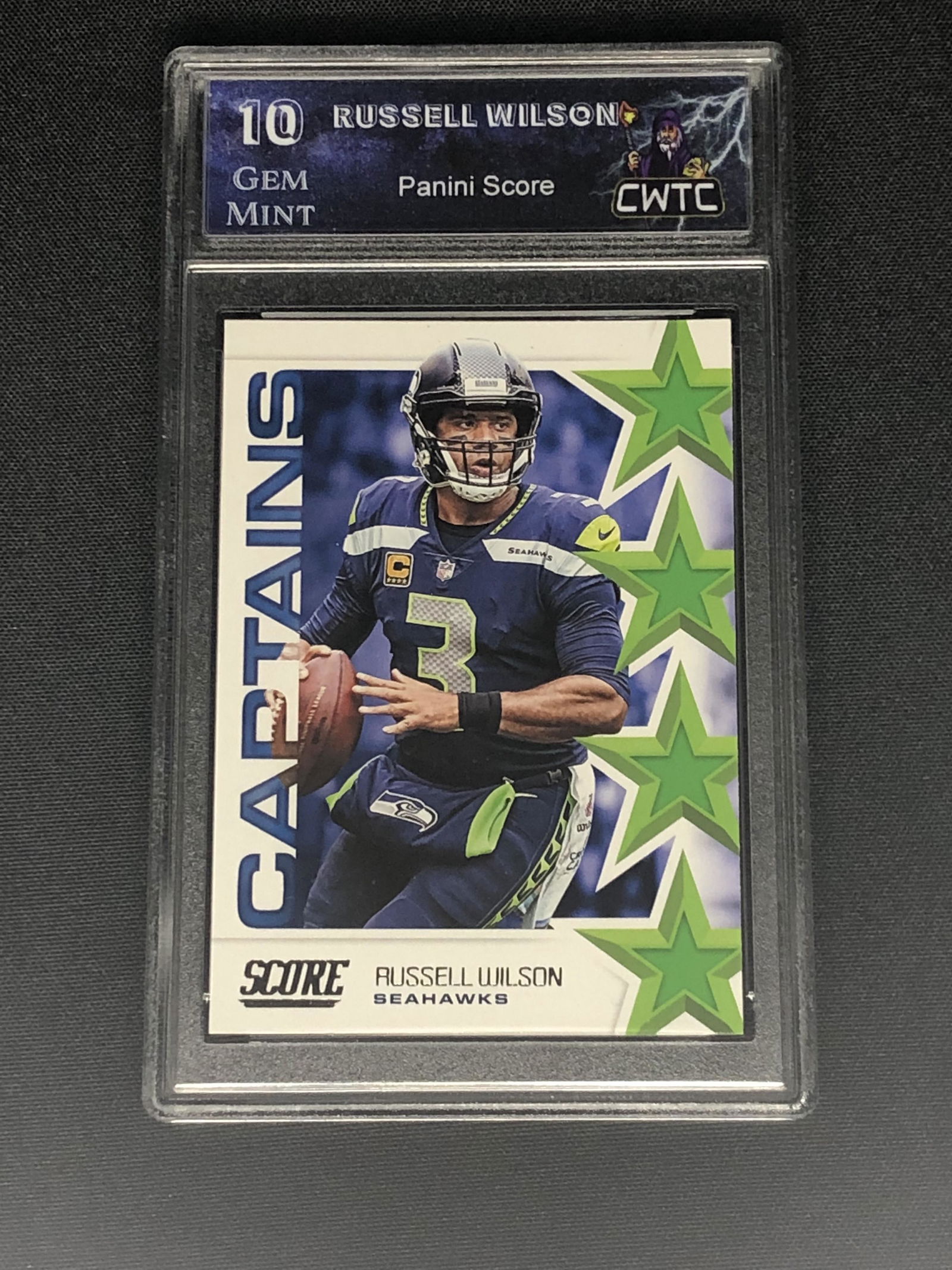 Russell Wilson Panini Score Graded cWTC 10 (1 of 1)