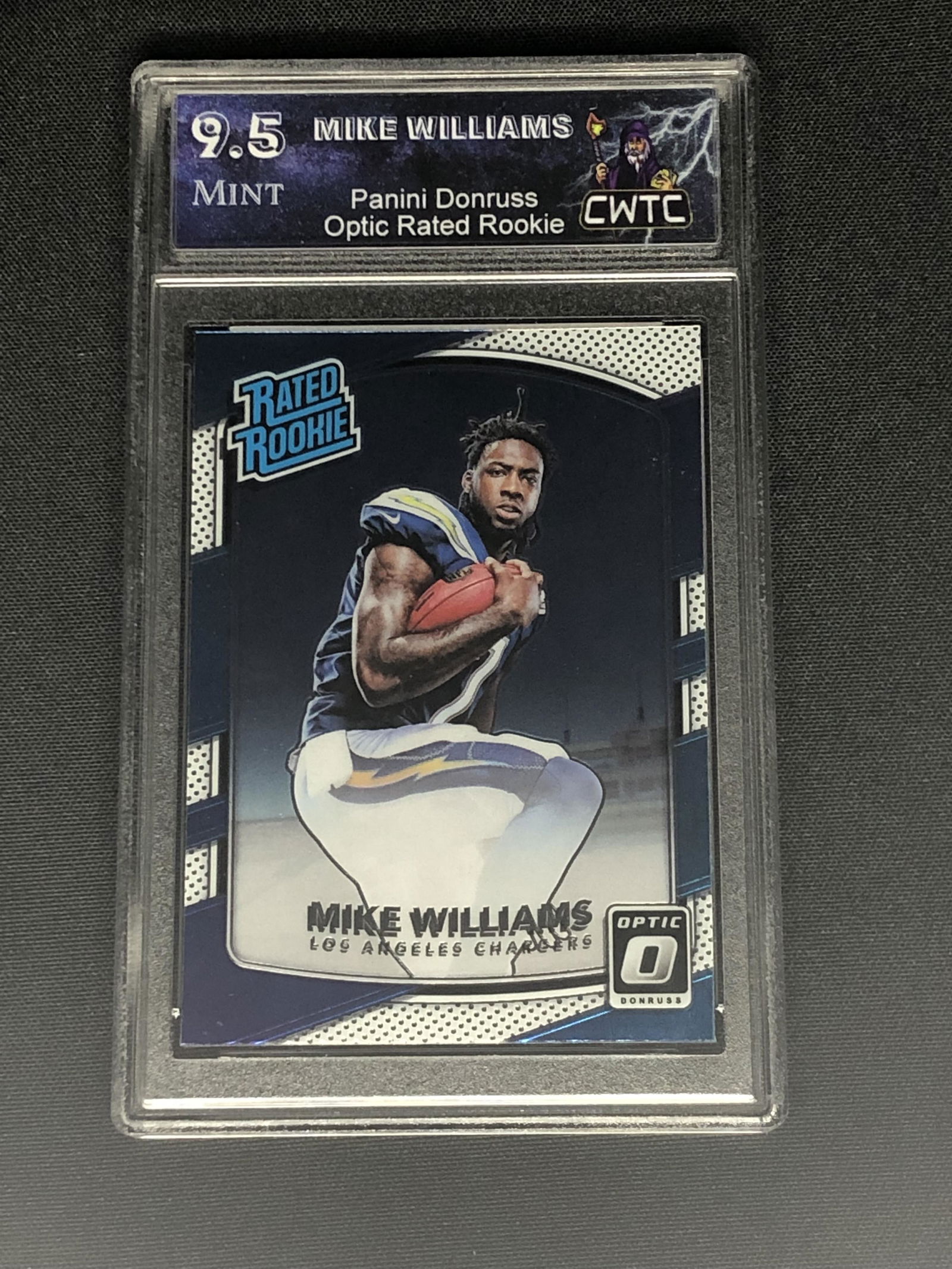Mike Williams Panini Donruss Optic Rated Rookie Graded CWTC 9.5 (1 of 1)
