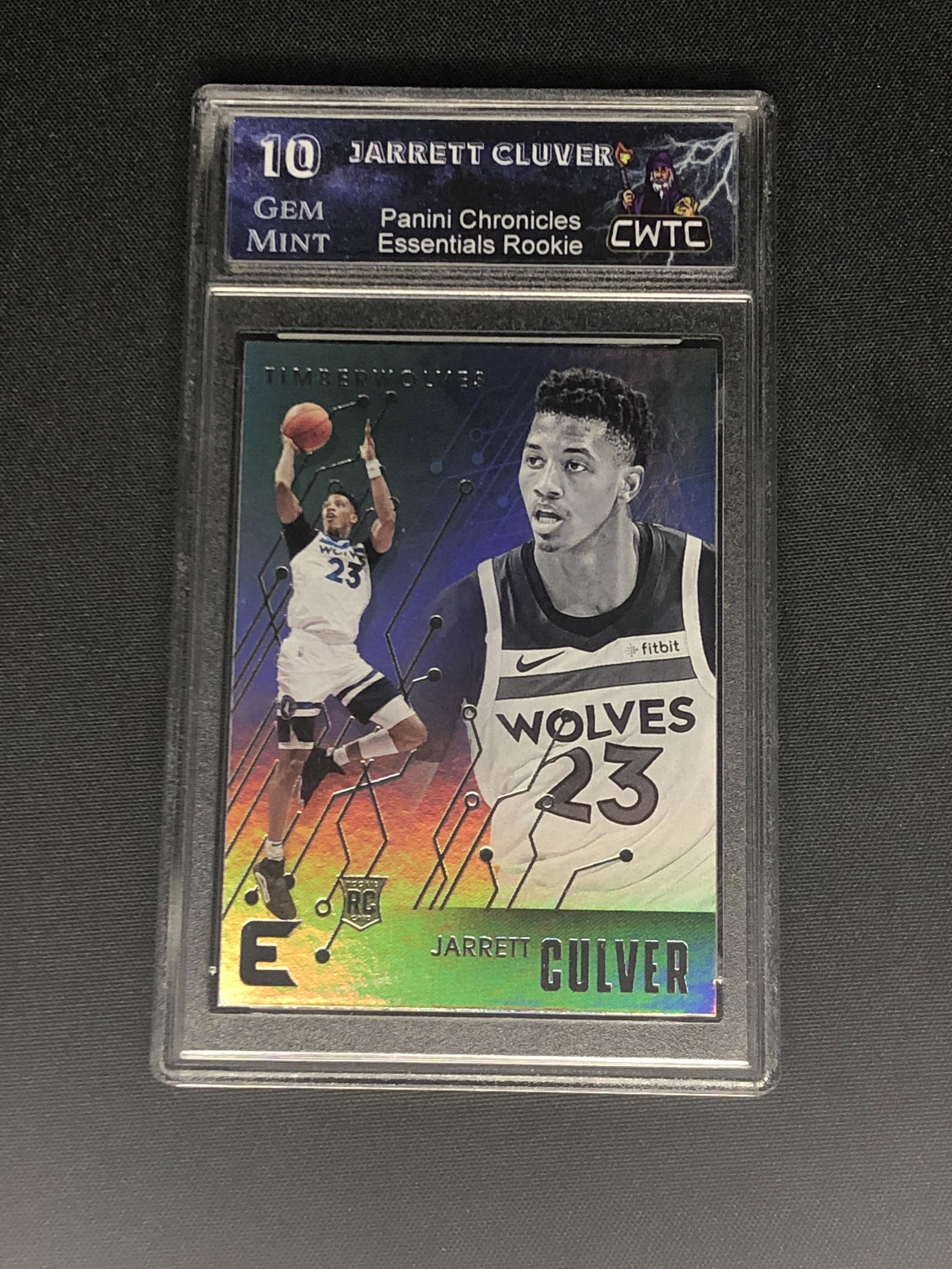 Jarrett Culver Panini Essentials Rookie Graded CWTC 10 (1 of 1)