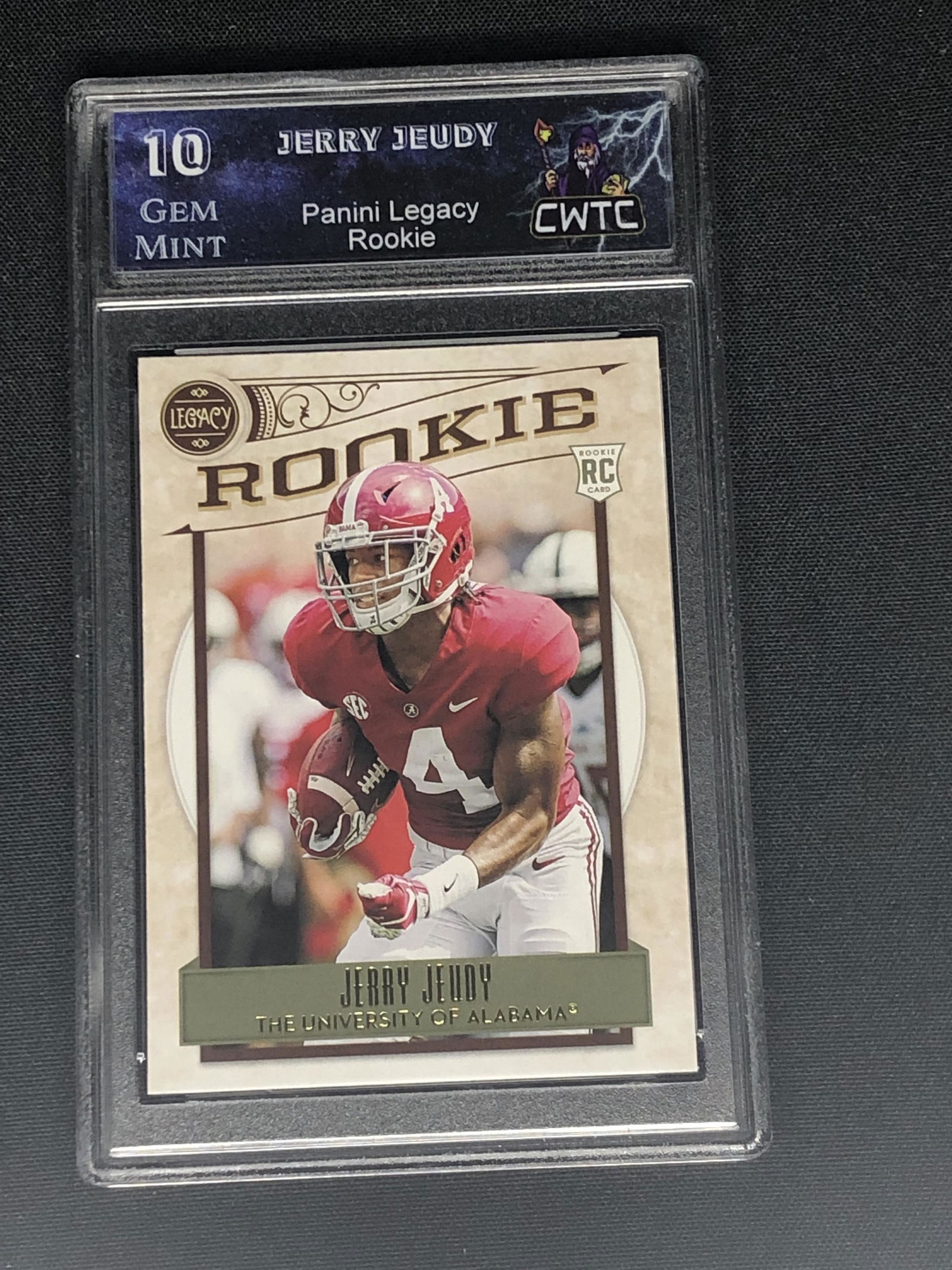 Jerry Jeudy Panini Legacy Rookie Graded CWTC 10 (1 of 1)