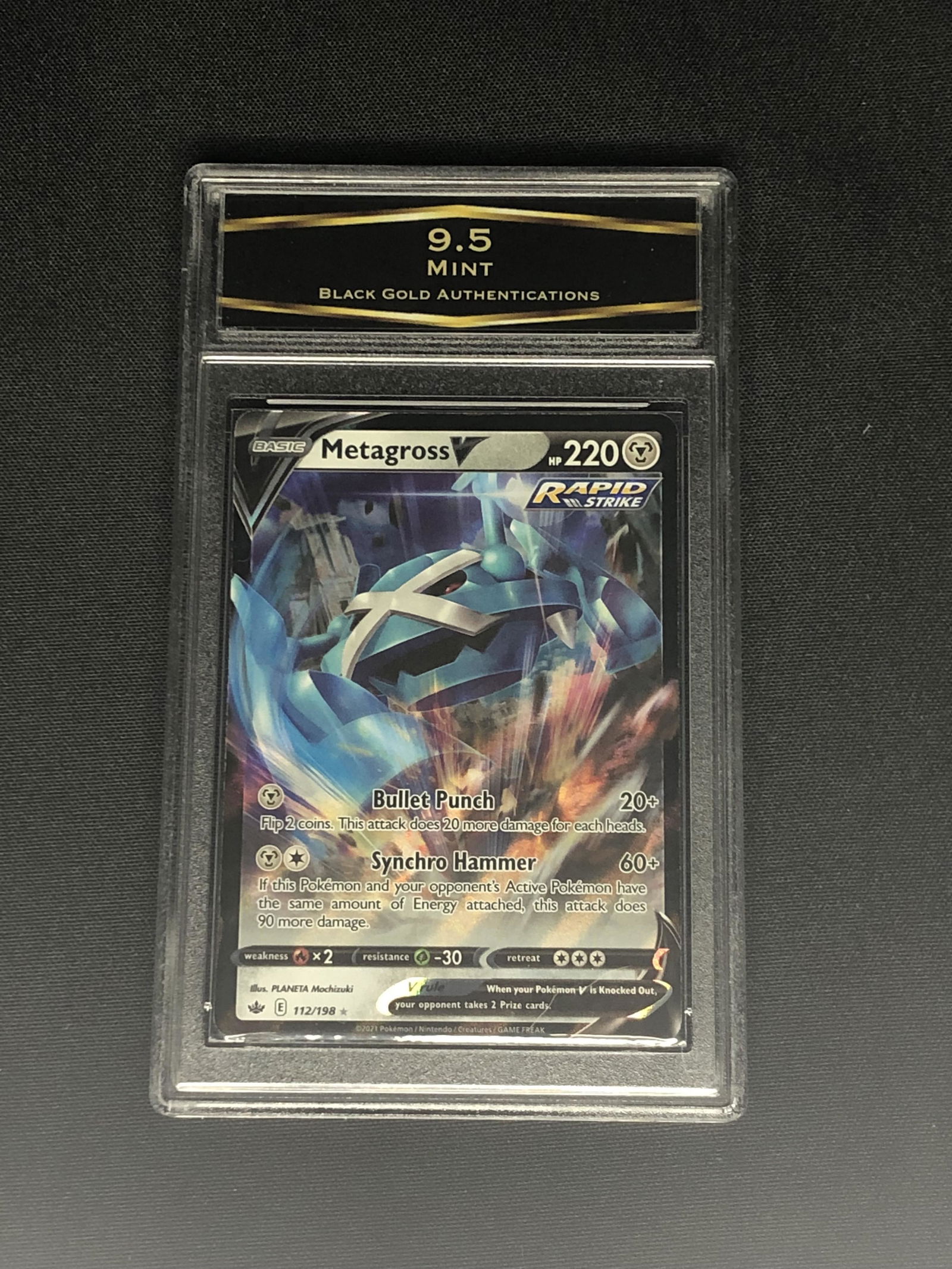 Rapid Strike Metagross V Graded BGA 9.5 (1 of 1)