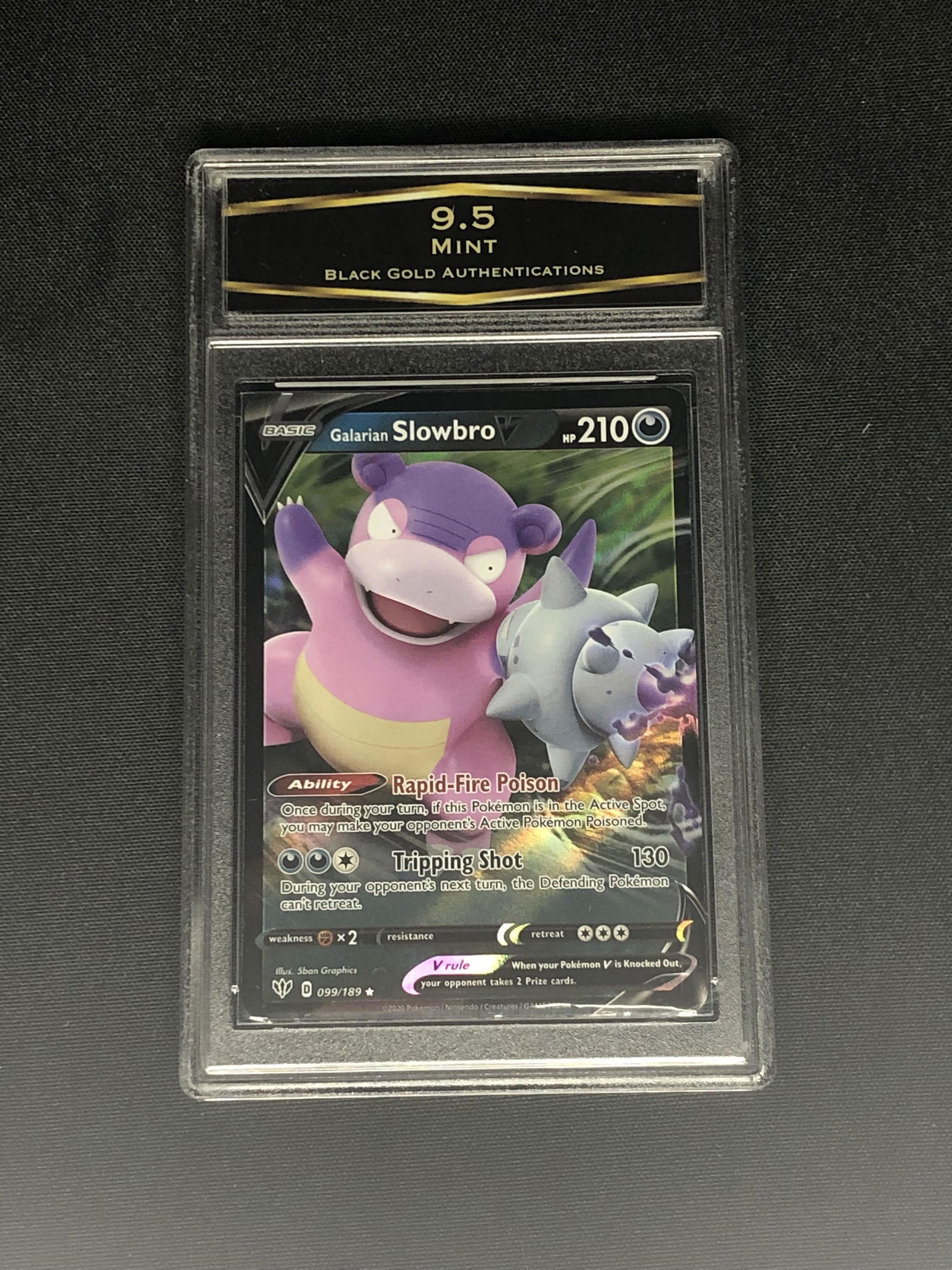 Galarian Slowbro V Graded BGA 9.5 (1 of 1)