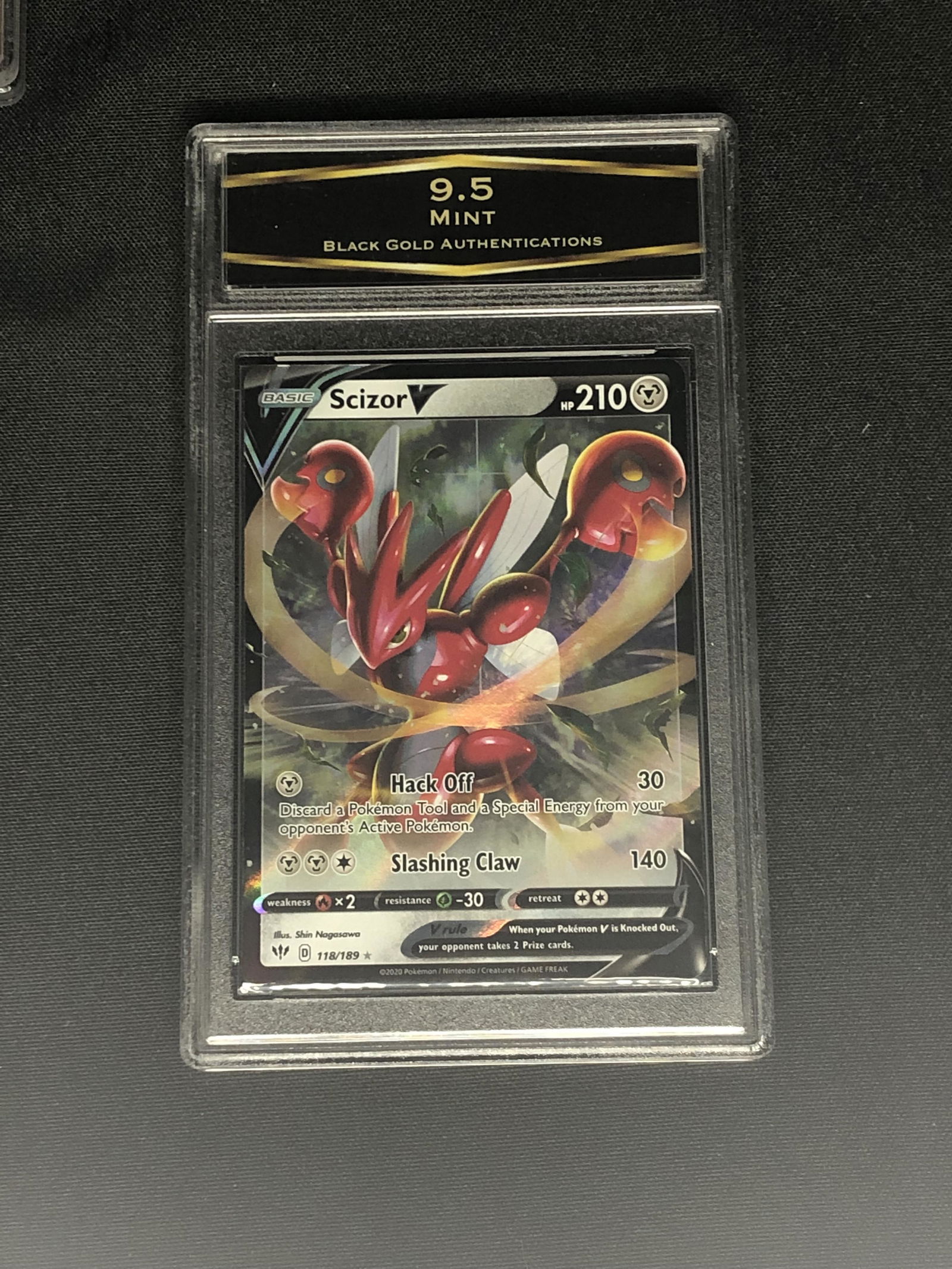 Scizor V Graded BGA 9.5 (1 of 1)