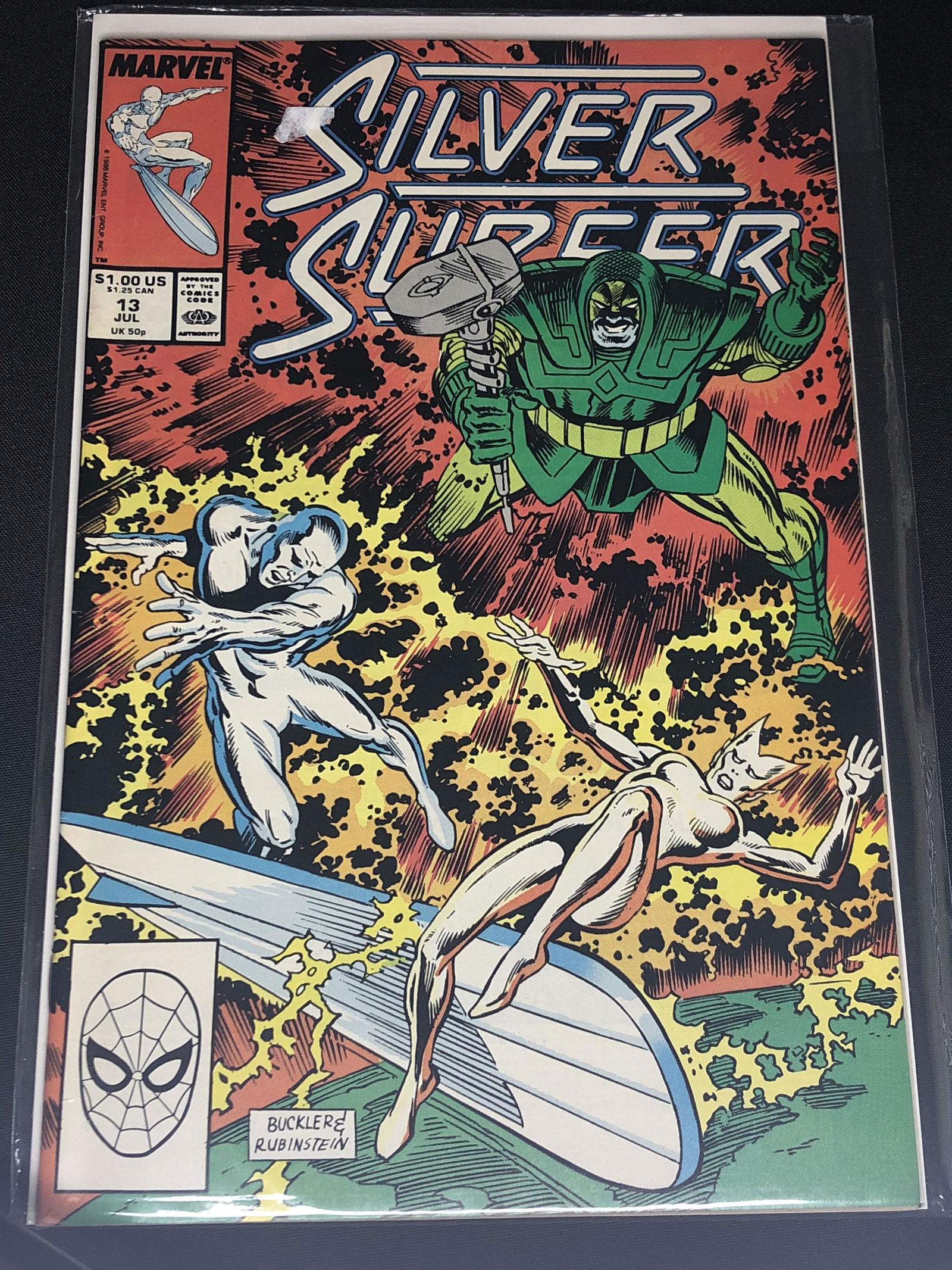 Marvel Silver Surfer Collectible Comic Book (1 of 1)