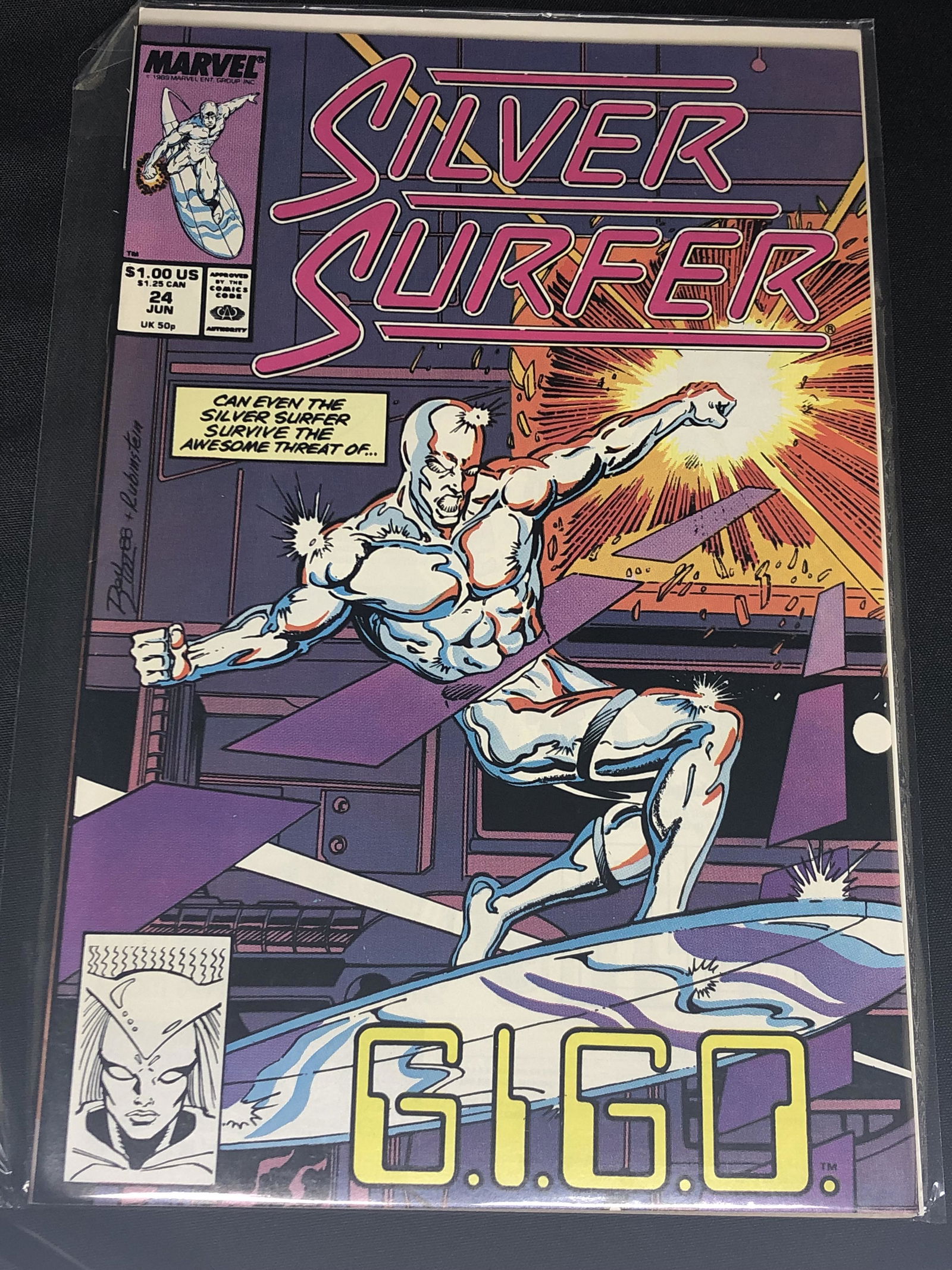 Marvel Silver Surfer Collectible Comic Book (1 of 1)