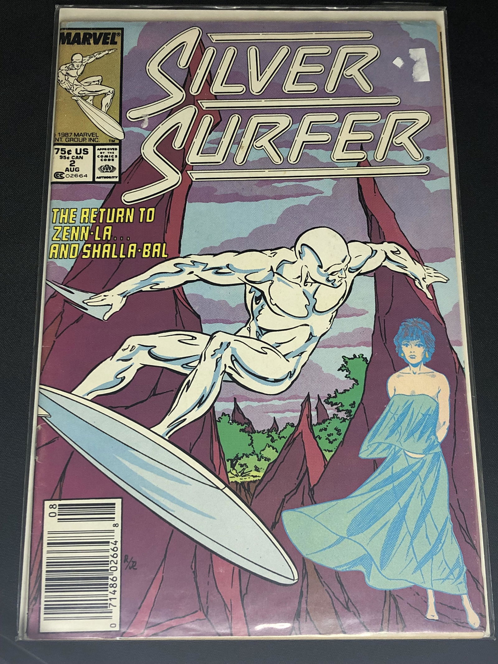 Marvel Silver Surfer Collectible Comic Book (1 of 1)