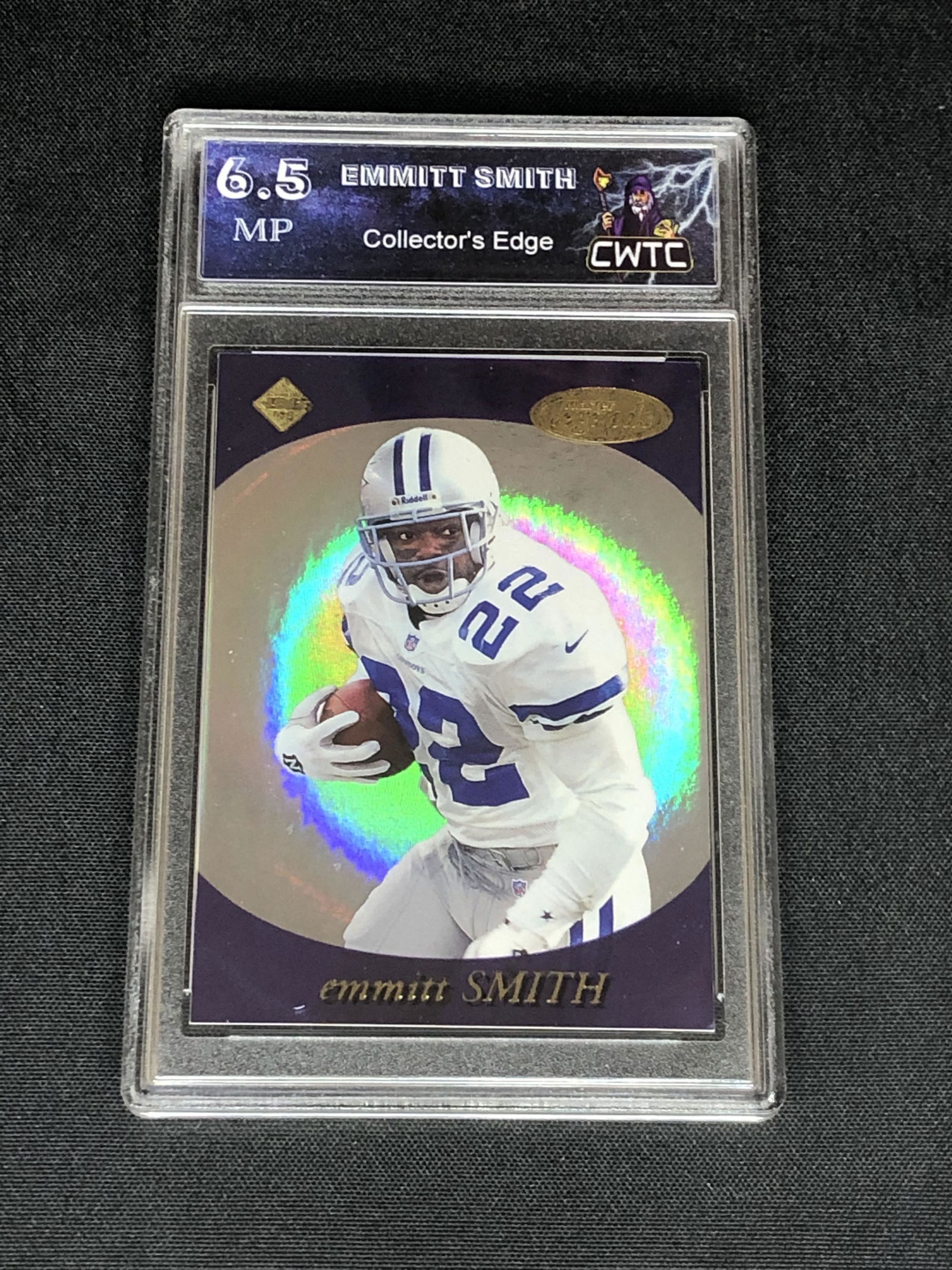 Emmitt Smith Collector's Edge Graded CWTC 6.5 (1 of 1)