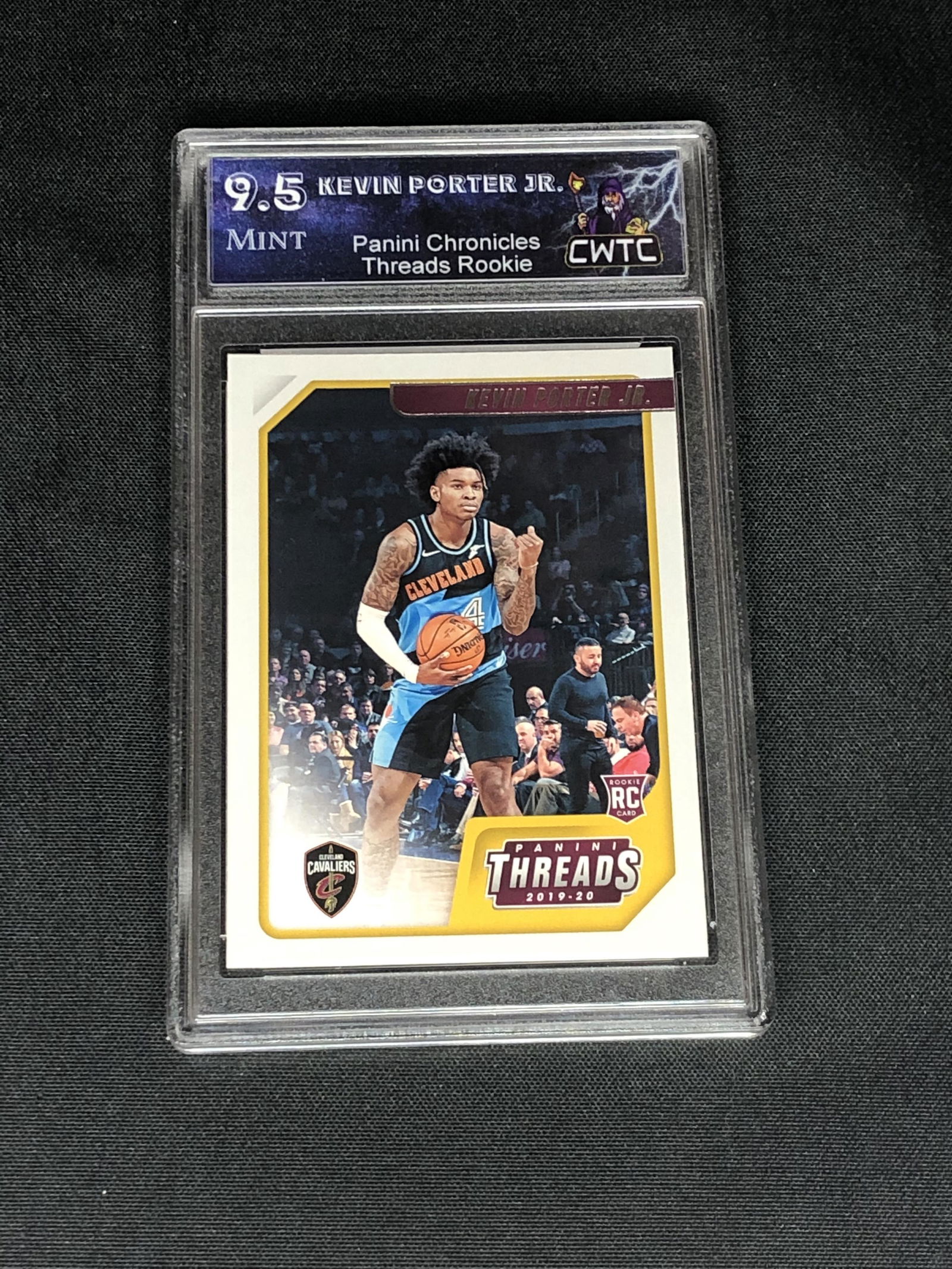 Kevin Porter Jr. Panini Threads Rookie Graded CWTC 9.5 (1 of 1)