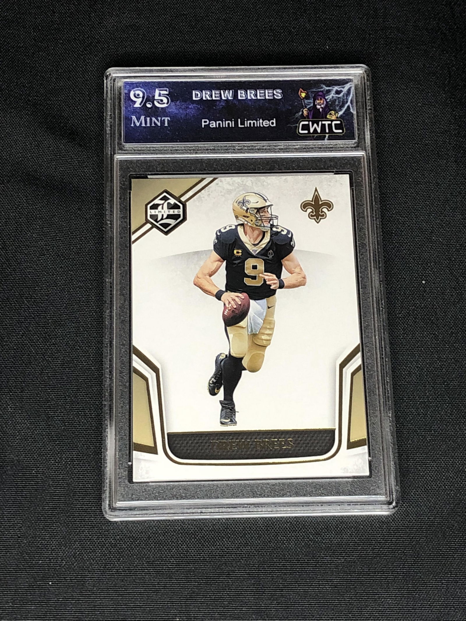 Drew Brees Panini Limited Graded CWTC 9.5 (1 of 1)