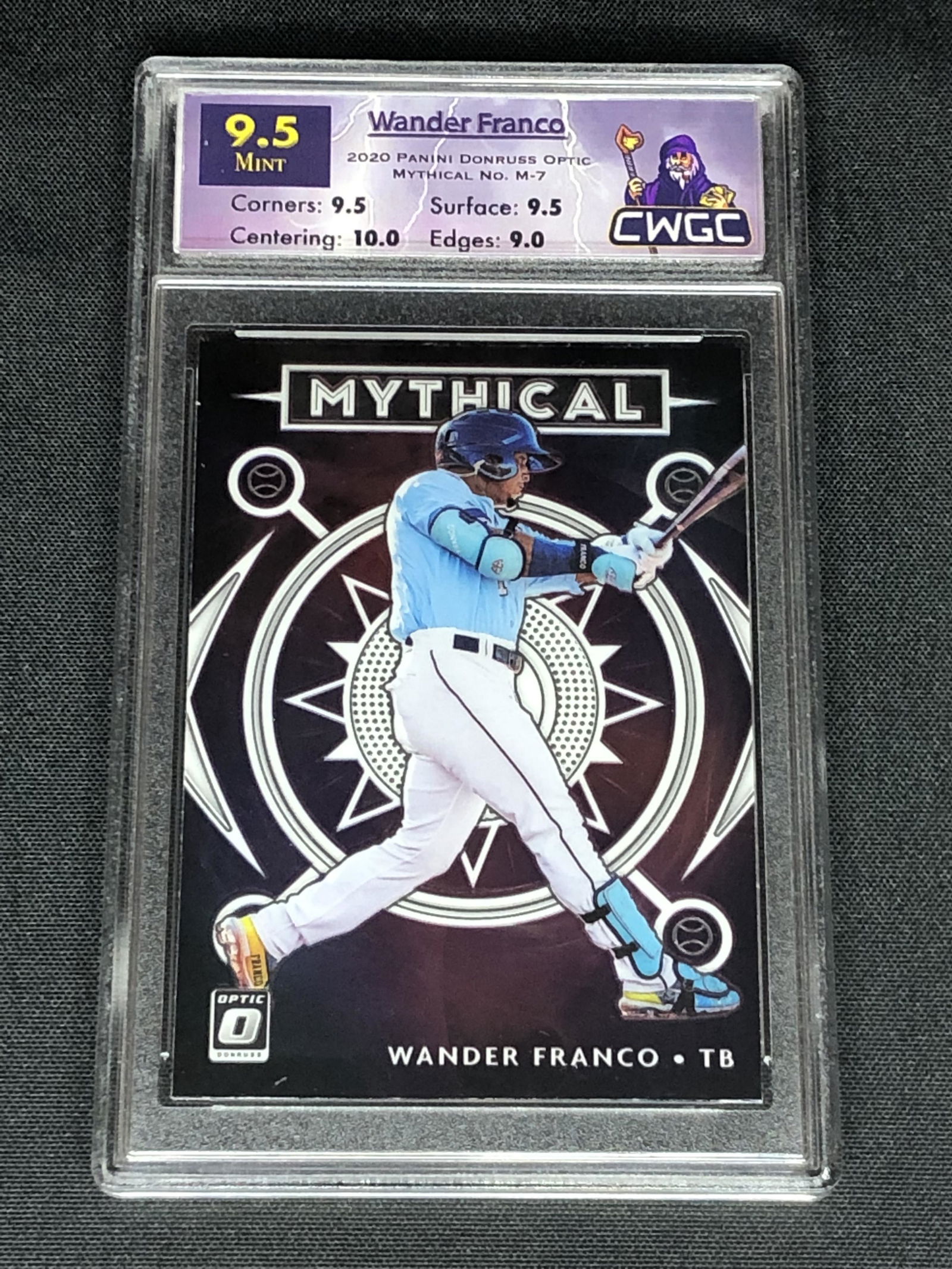 Wander Fraco Panini Donruss optic Mythical Graded CWTC 9.5 (1 of 1)
