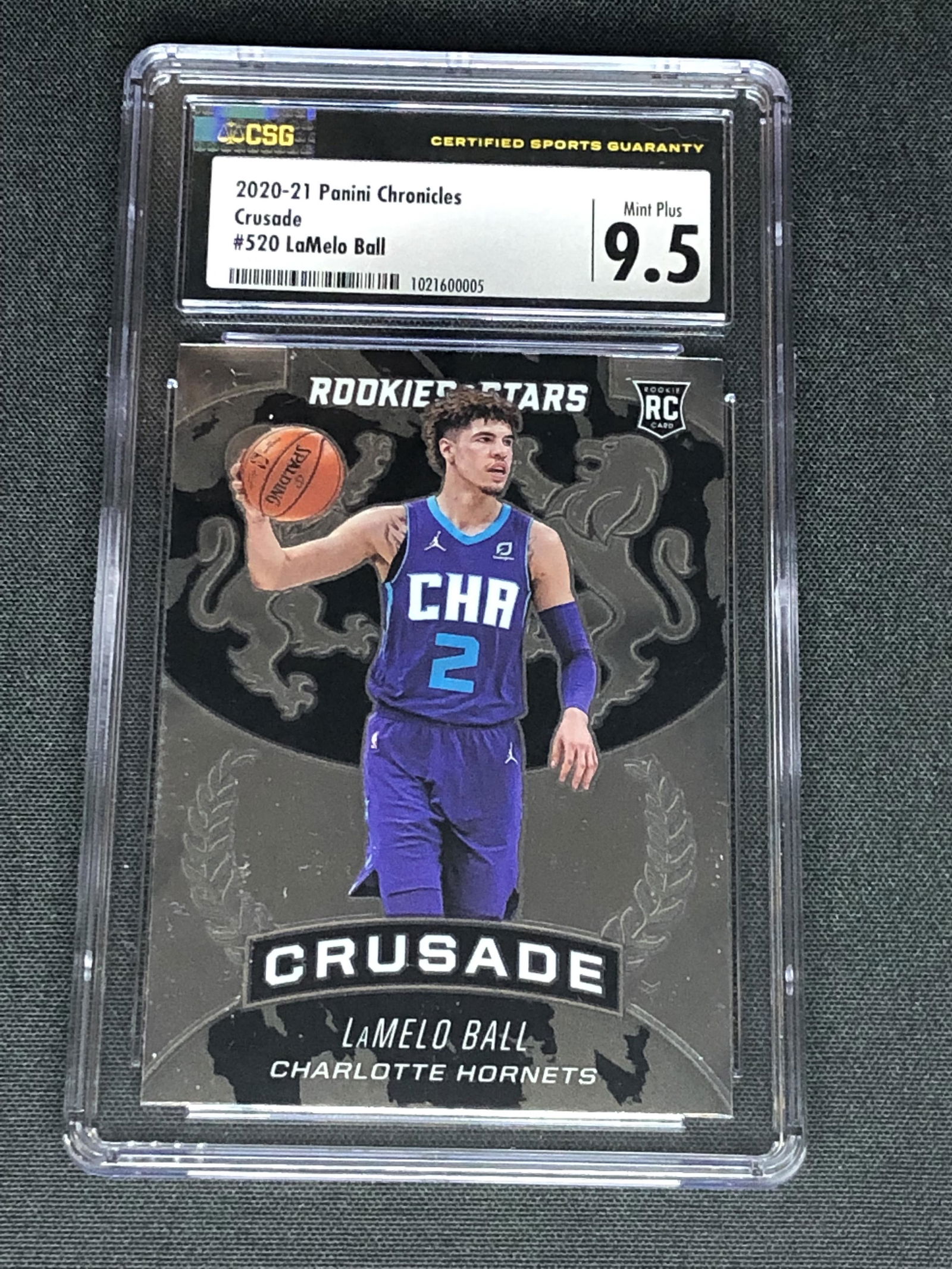 LaMelo Ball Panini Crusade Rookie Graded CSG 9.5 (1 of 1)