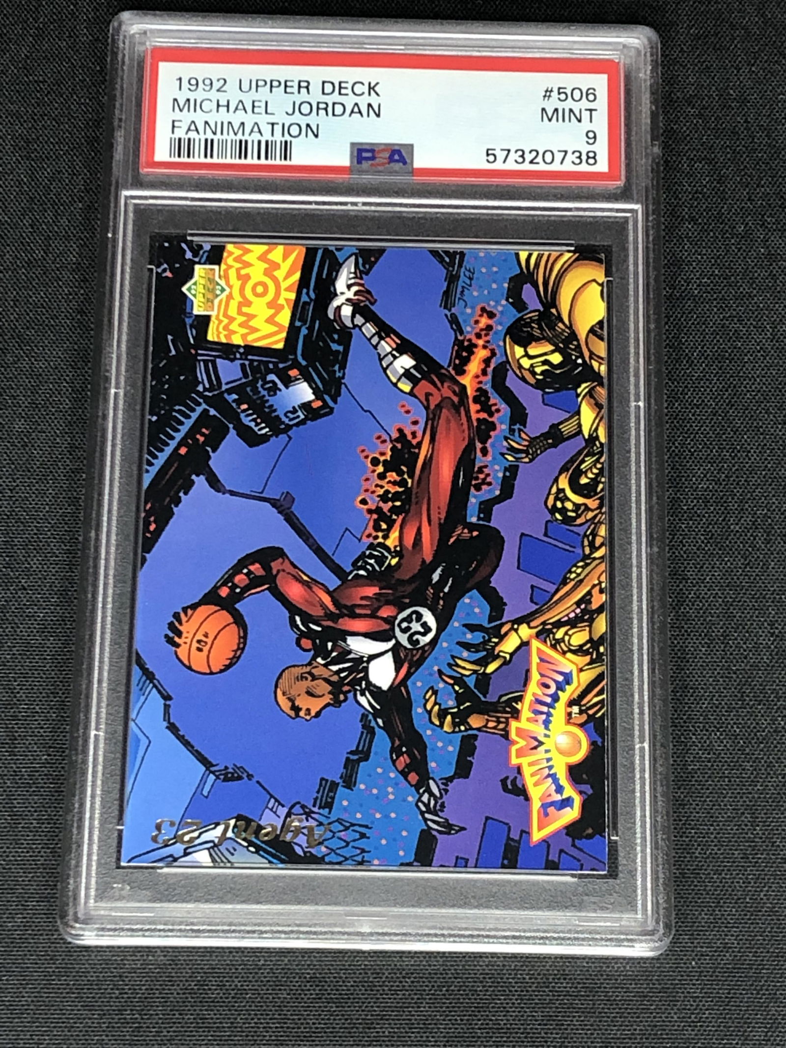 Michael Jordan Upper Deck PSA 9 (1 of 1)