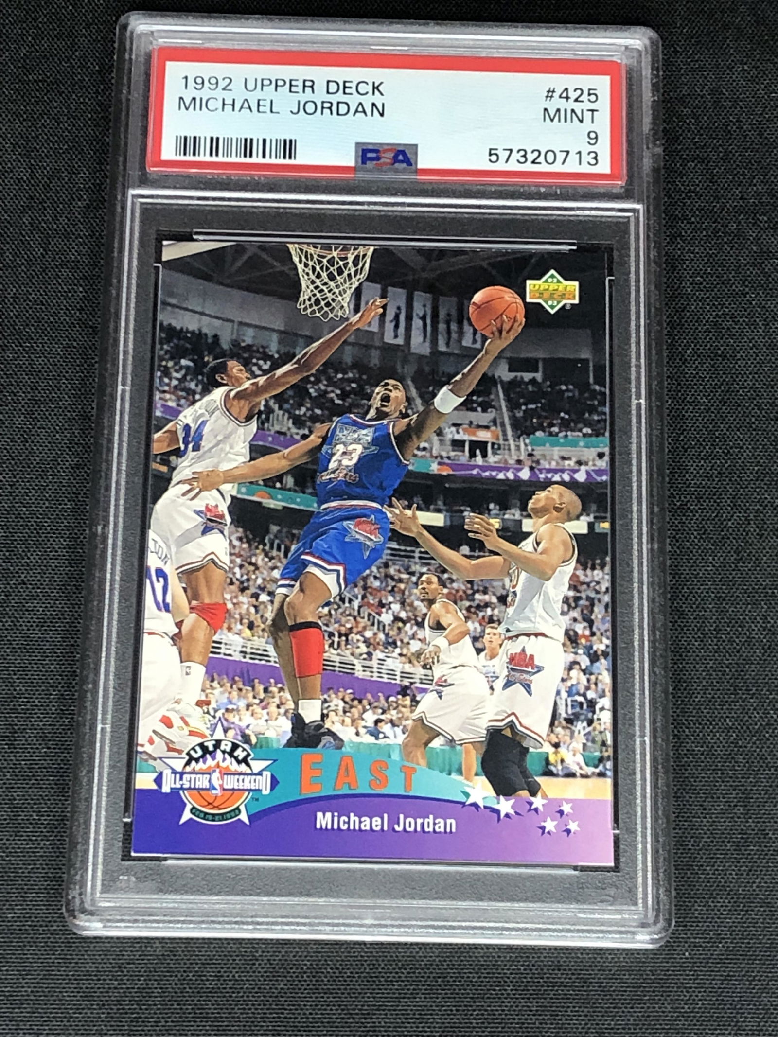 Michael Jordan Upper Deck PSA 9 (1 of 1)