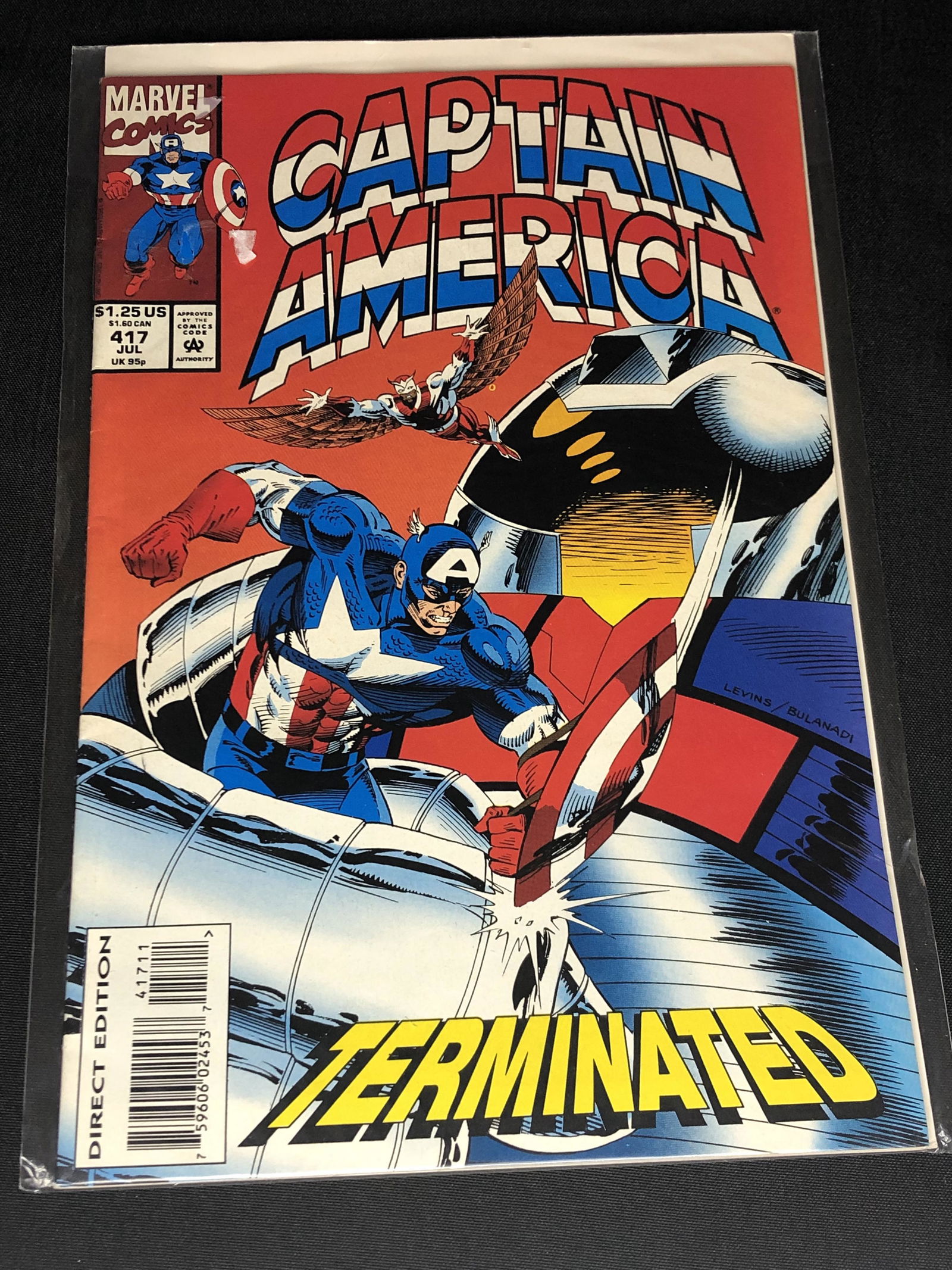 Marvel Captain America Comic Book (1 of 1)