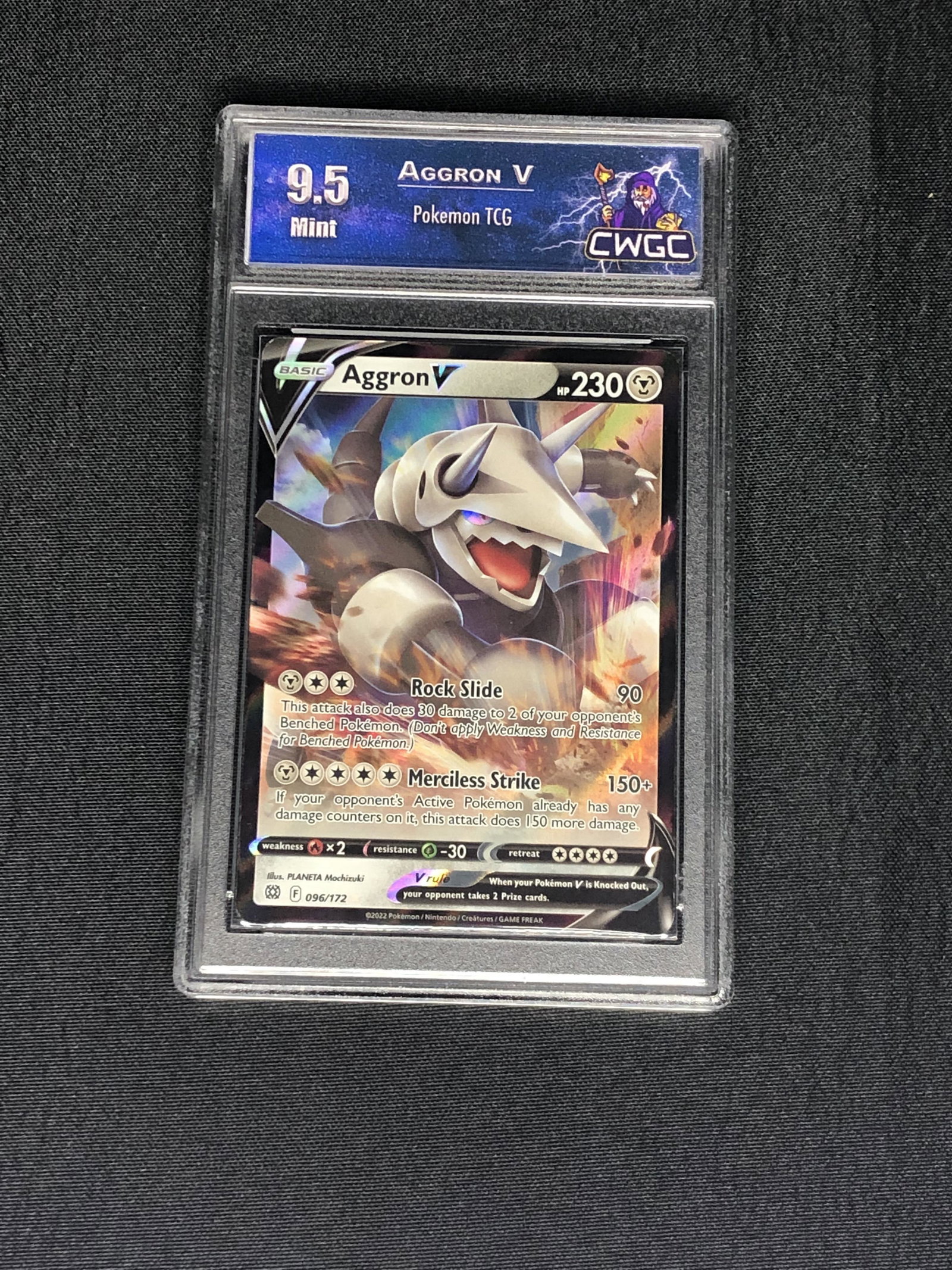 Aggron V Graded CWGC 9.5 (1 of 1)