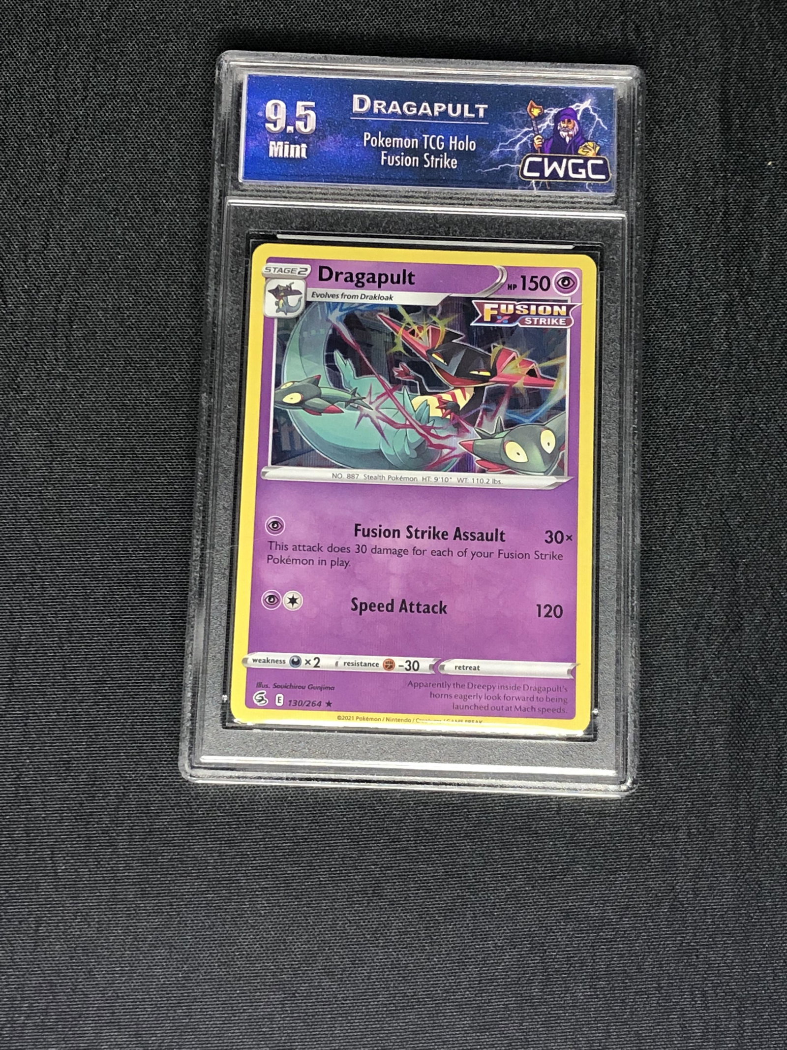 Dragapult Holo Graded CWGC 9.5 (1 of 1)