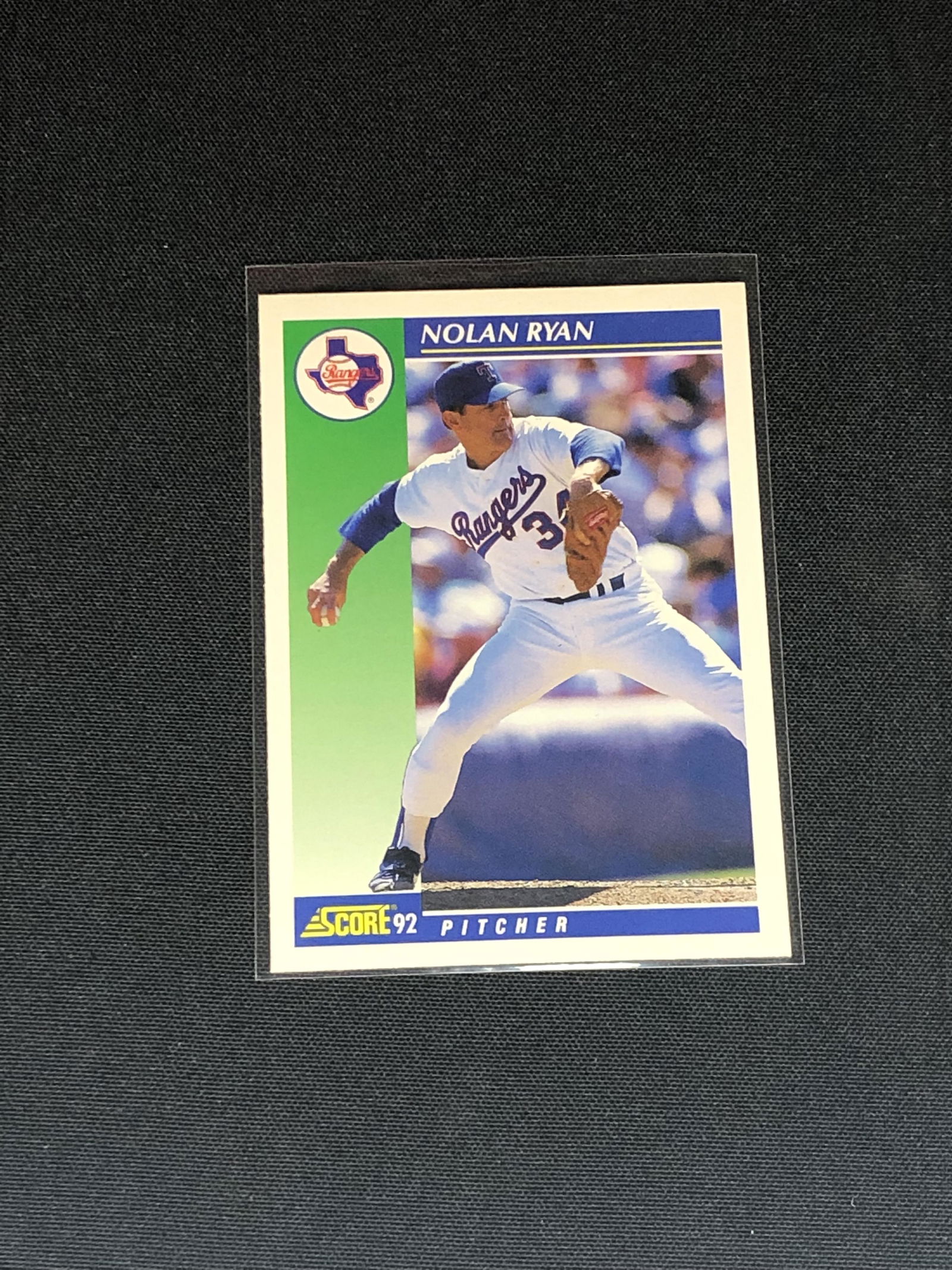 Nolan Ryan Score Baseball Card (1 of 1)