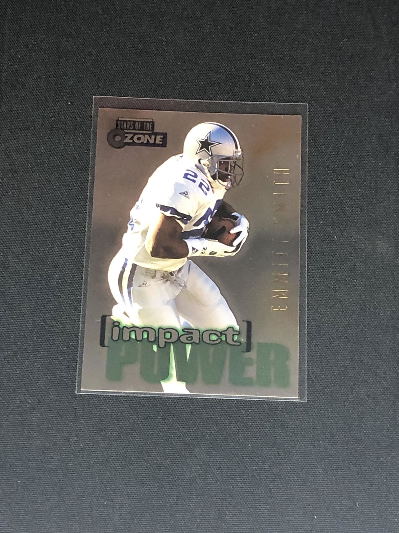 Emmitt Smith Impact Power Football Card (1 of 1)