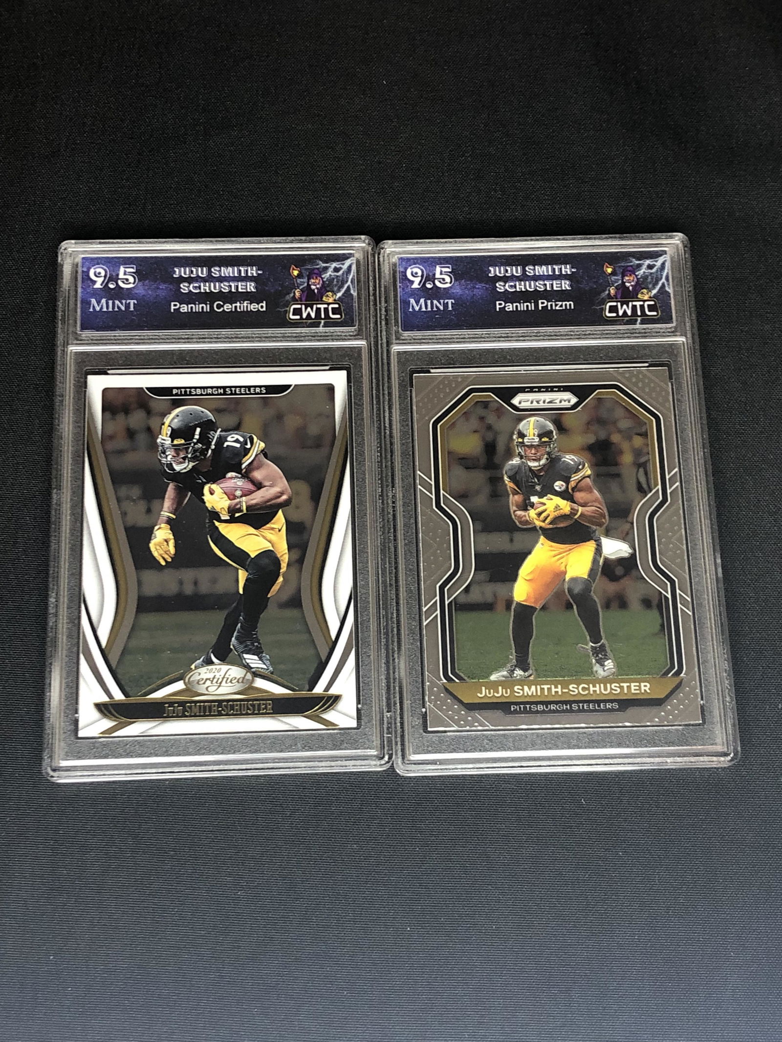 Graded Juju Smith-Schuster Football Cards Lot of 2 (1 of 1)