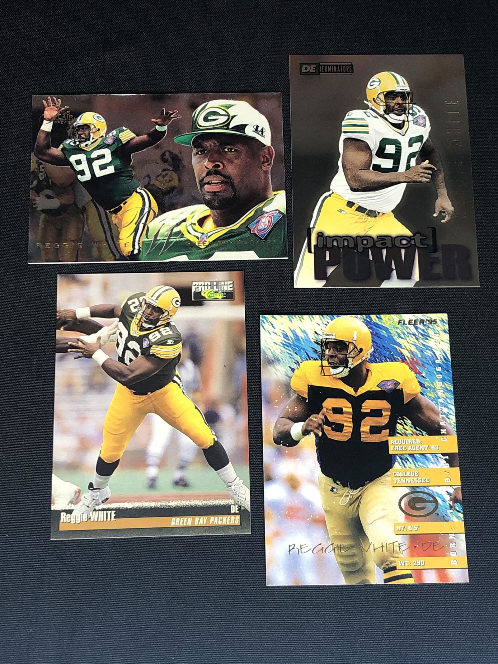 Reggie White Football Cards (1 of 1)