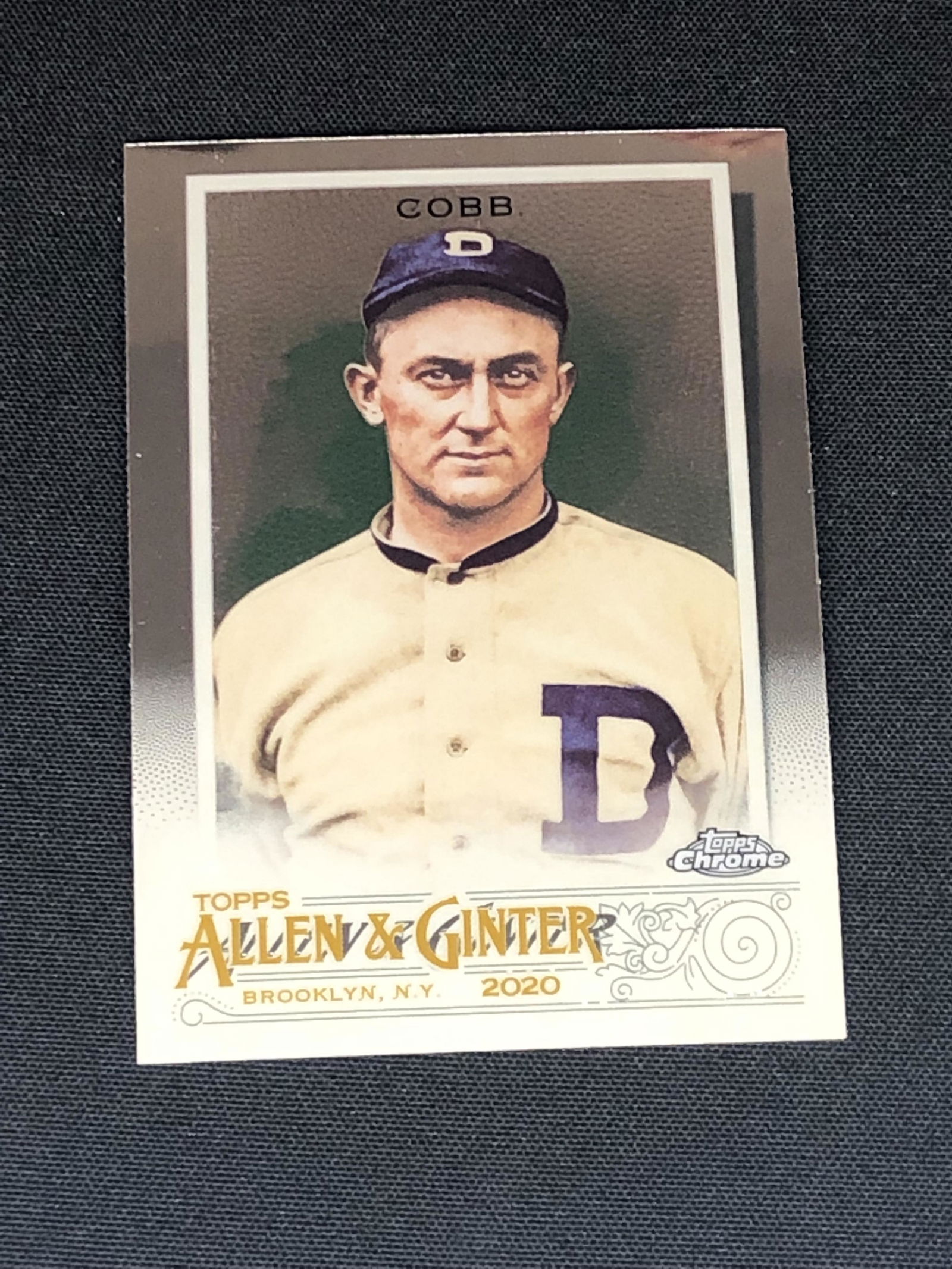 Ty Cobb Topps Chrome Baseball Card (1 of 1)