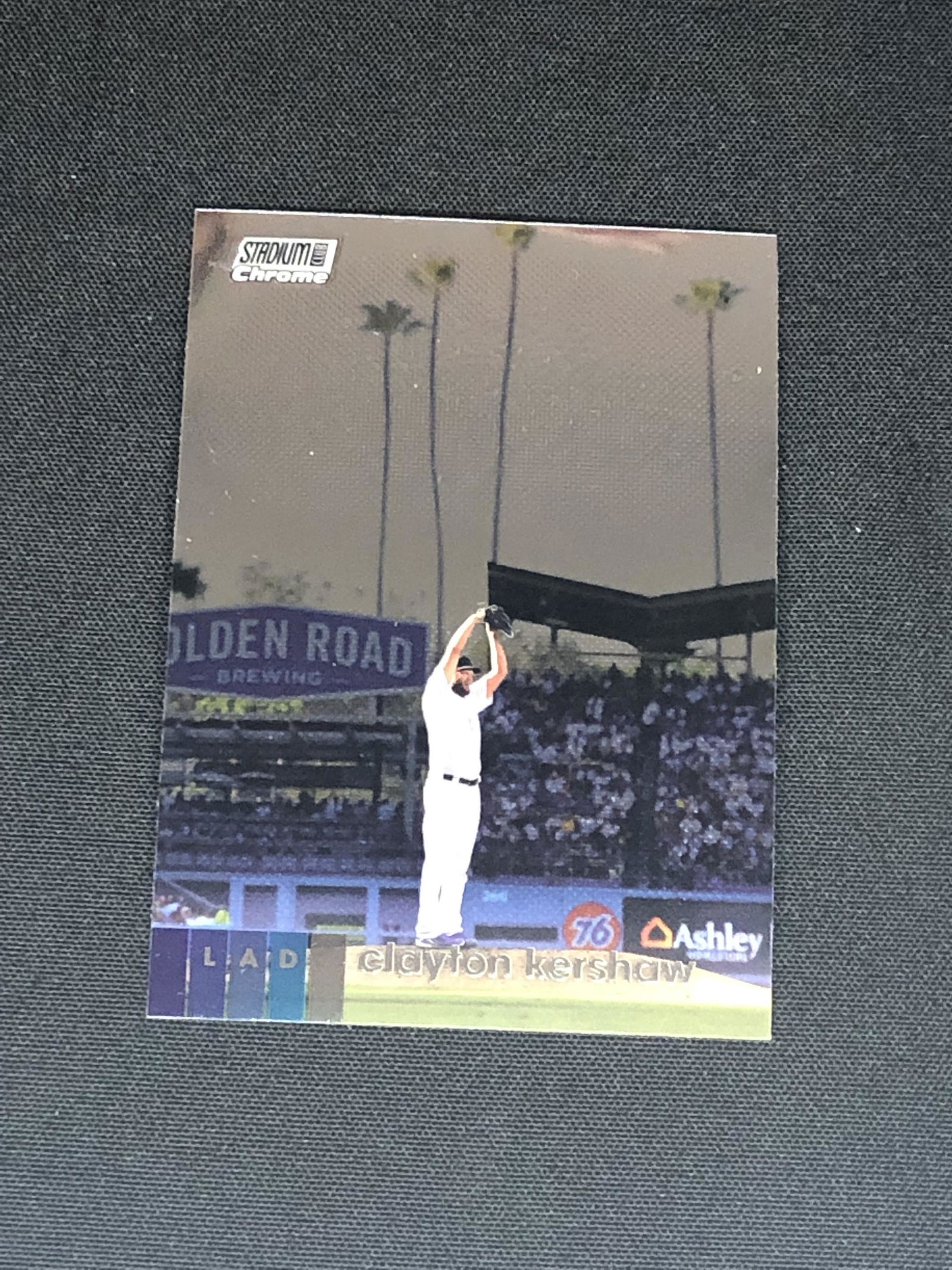 Clayton Kershaw Topps Stadium Club Chrome Baseball Card (1 of 1)