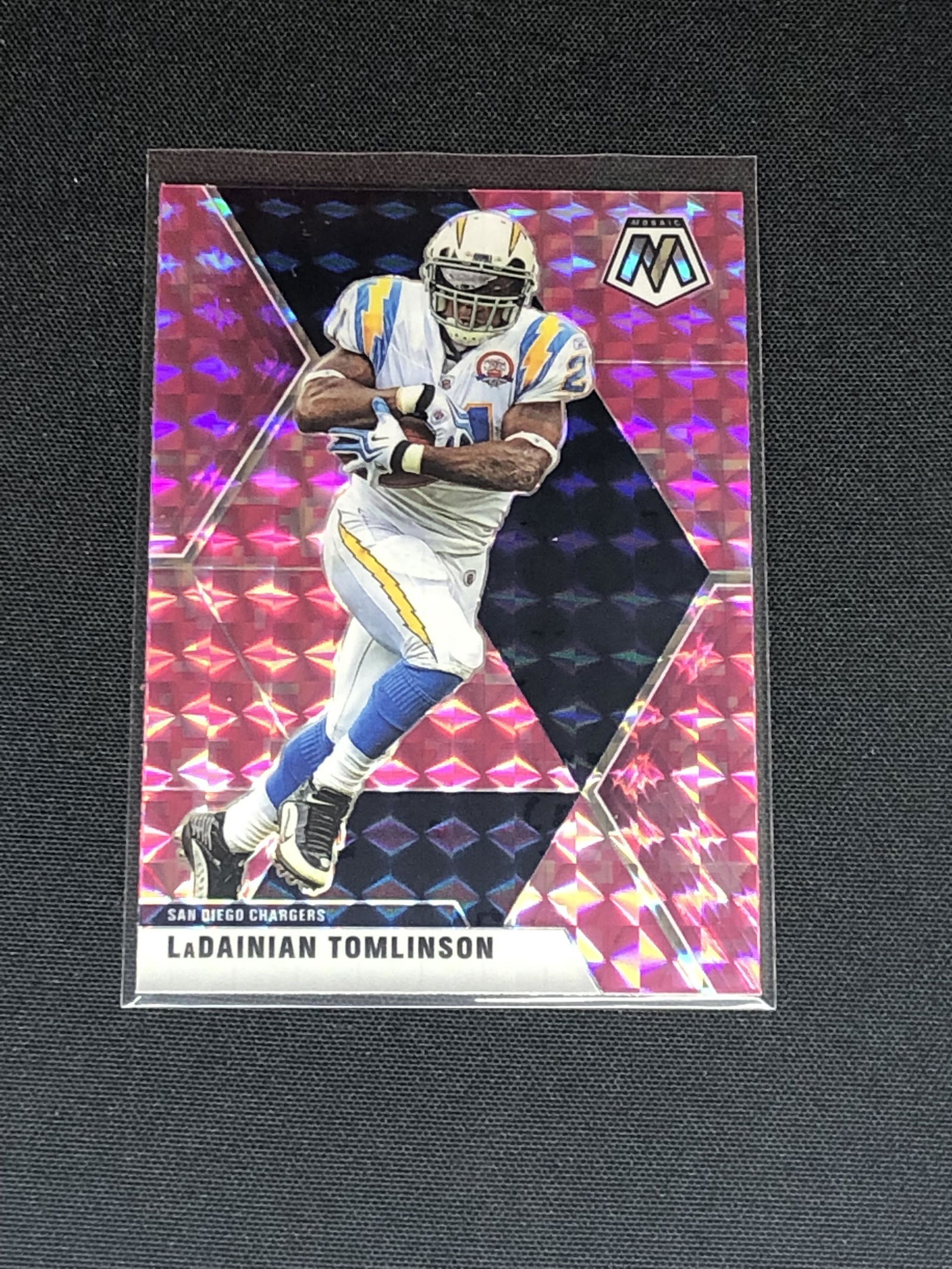 Ladainian Tomlinson Panini Pink Mosaic  Football Card (1 of 1)