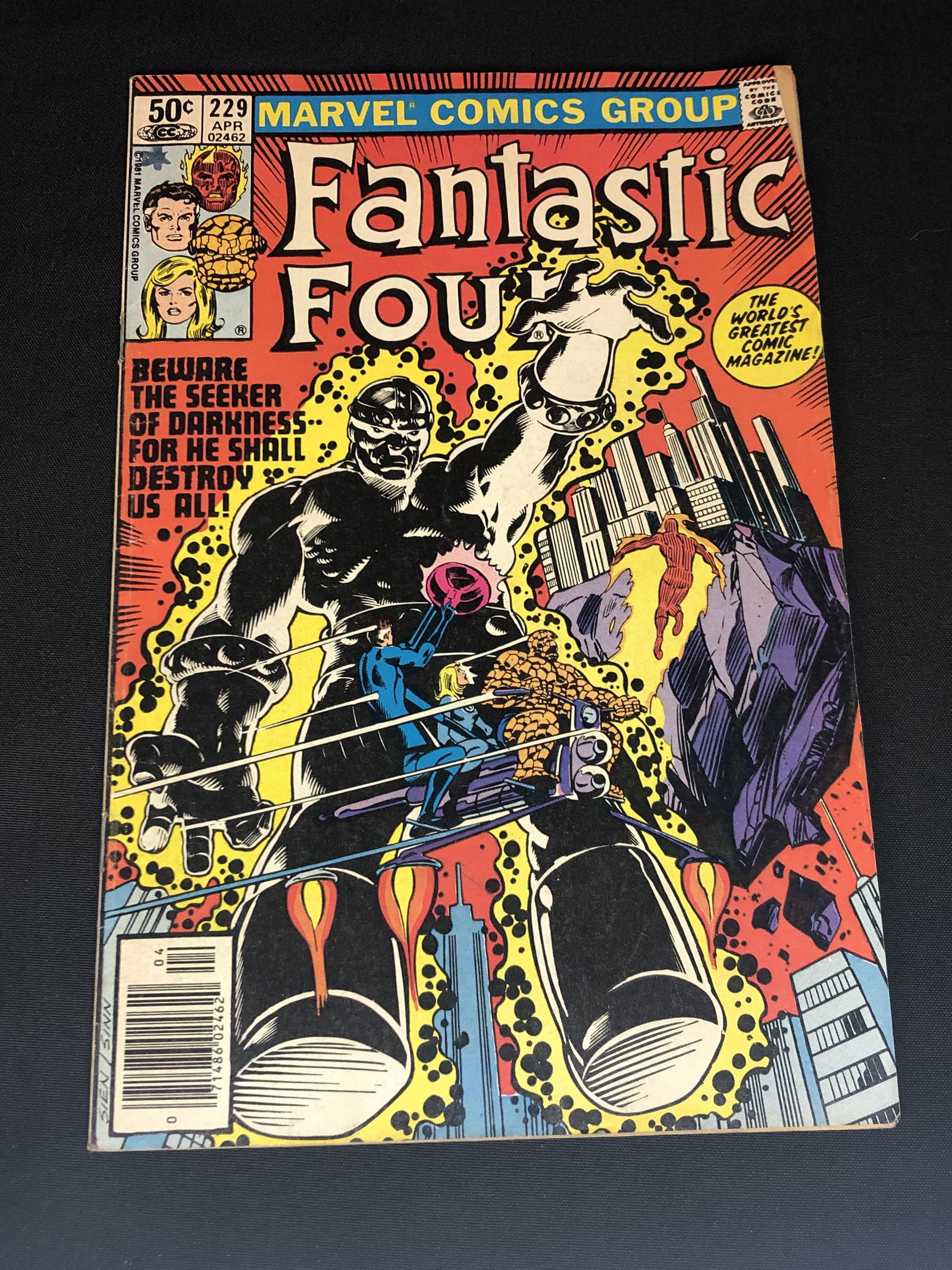 Bronze Age 1981 Marvel Fantastic Four Comic Book (1 of 1)