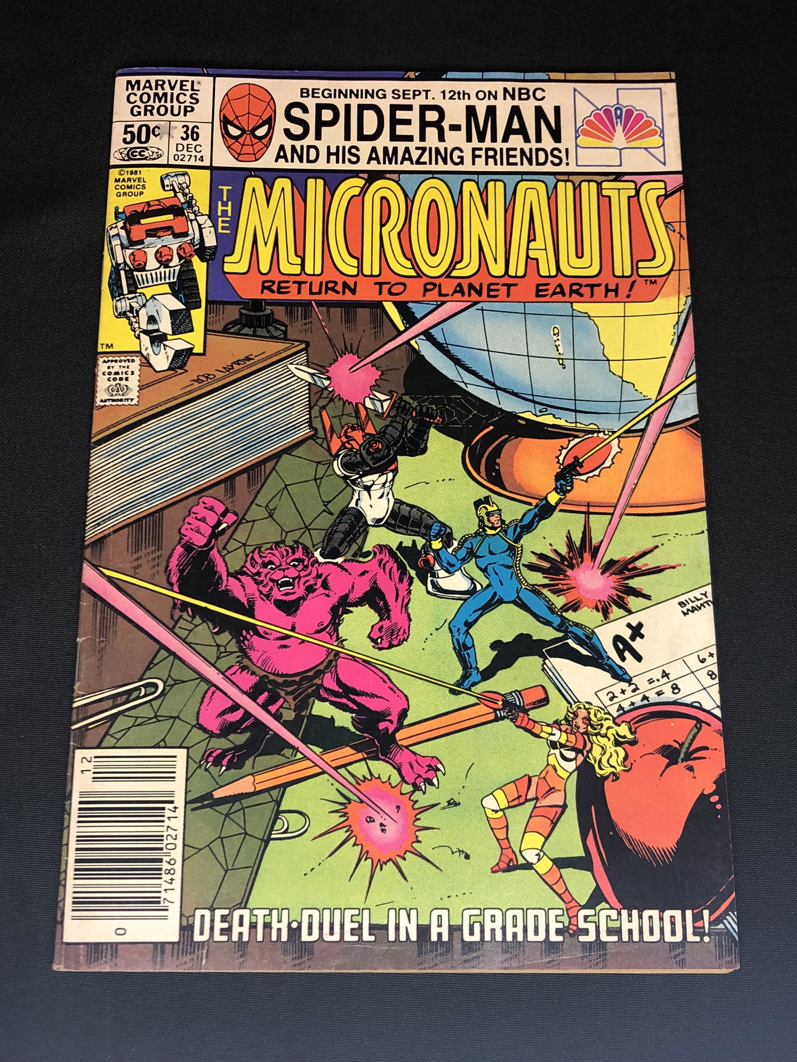Bronze Age 1981 Marvel Micronauts Comic Book (1 of 1)
