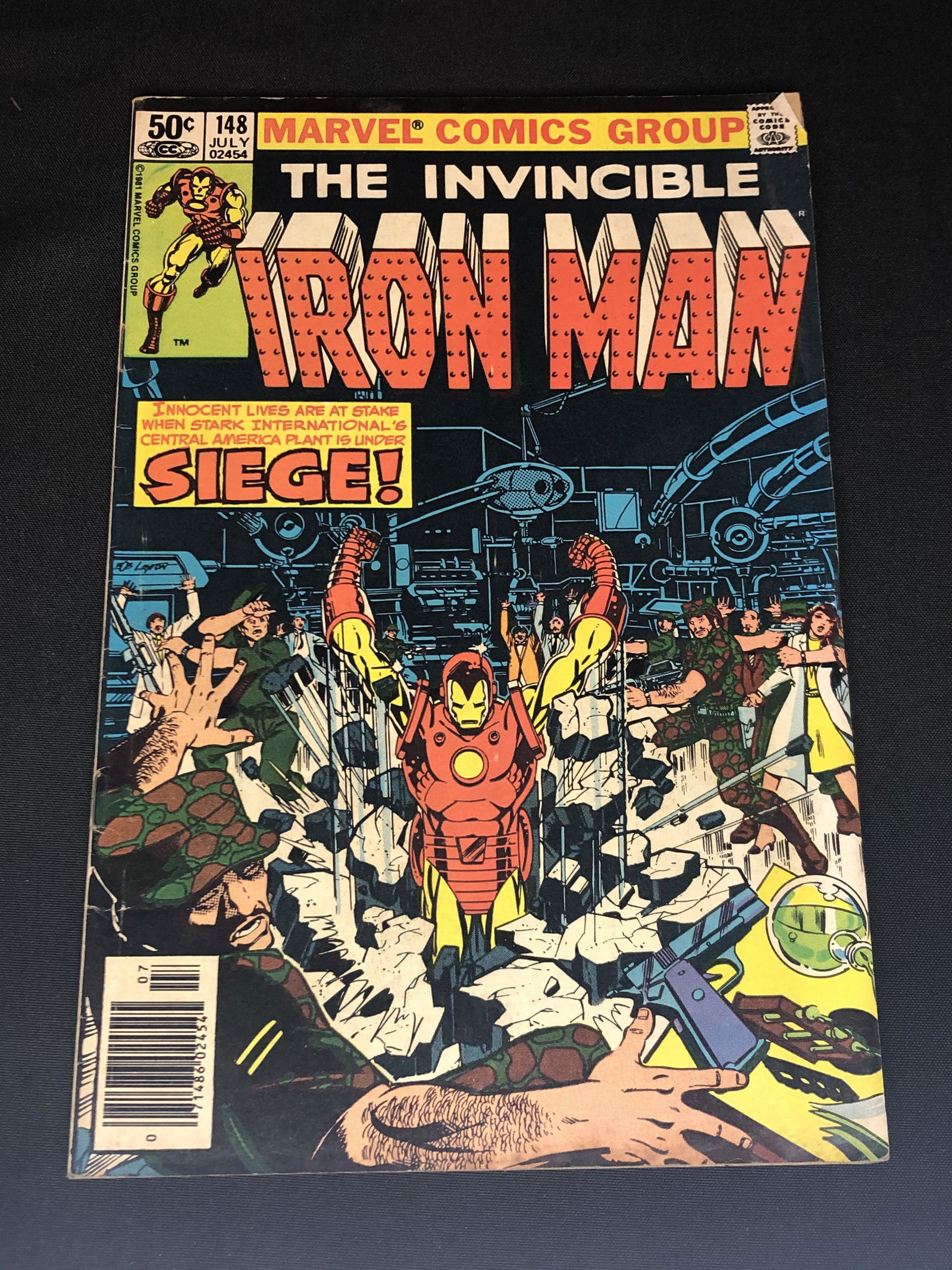 Bronze Age 1981 Marvel Iron Man Comic Book (1 of 1)