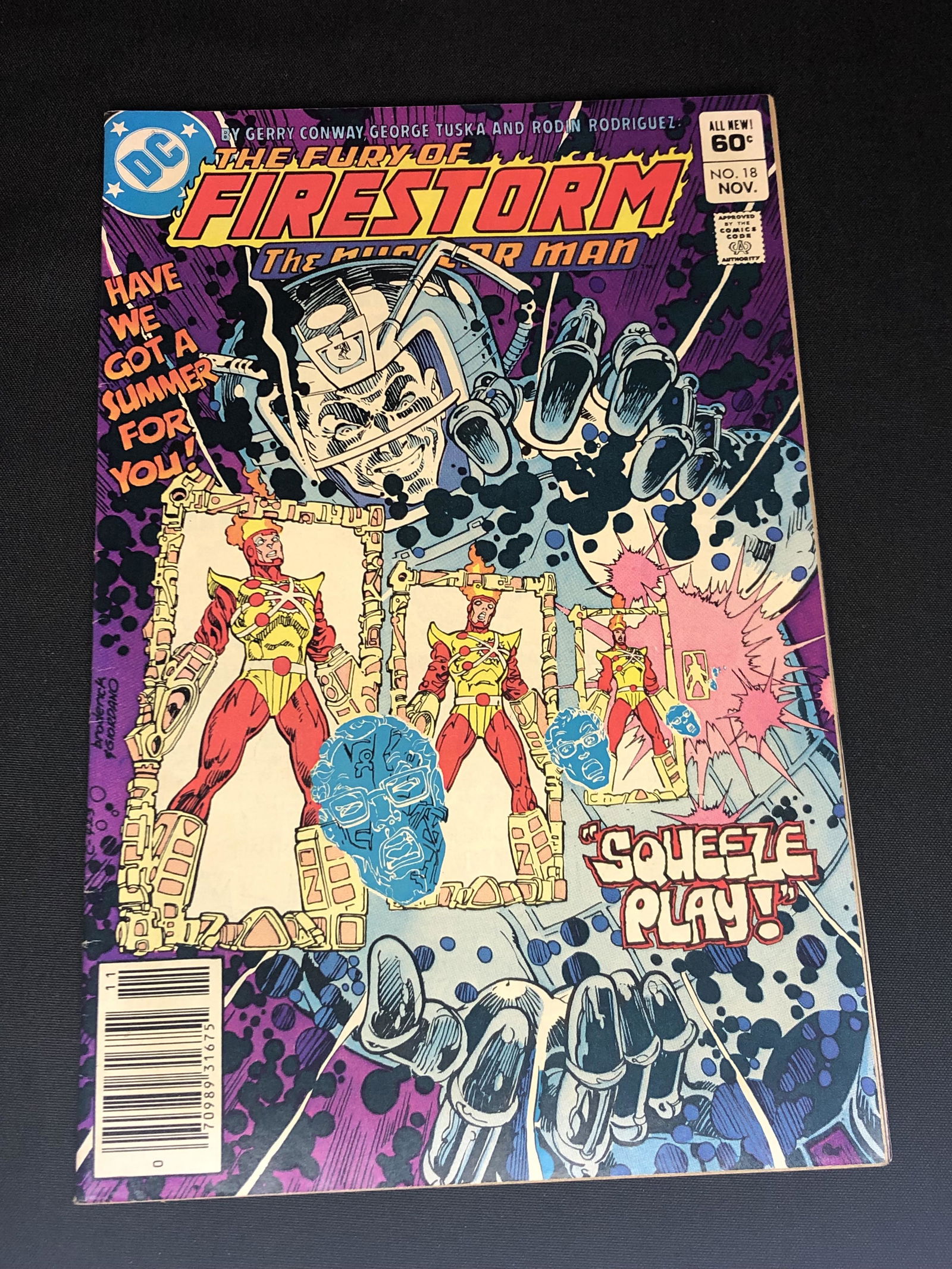 Bronze Age DC The Fury Of Firestorm Comic Book (1 of 1)