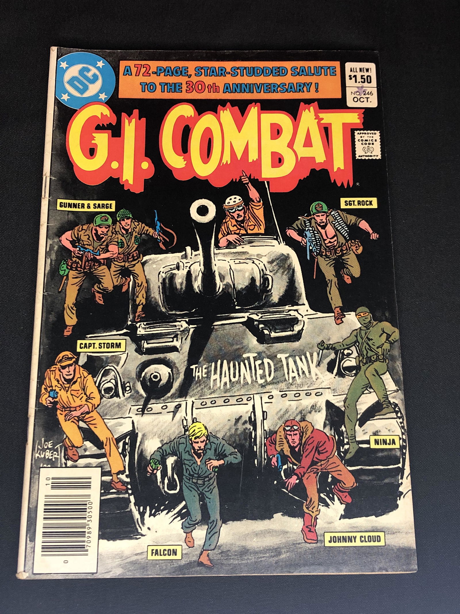 Bronze Age DC G.I. Combat Comic Book (1 of 1)